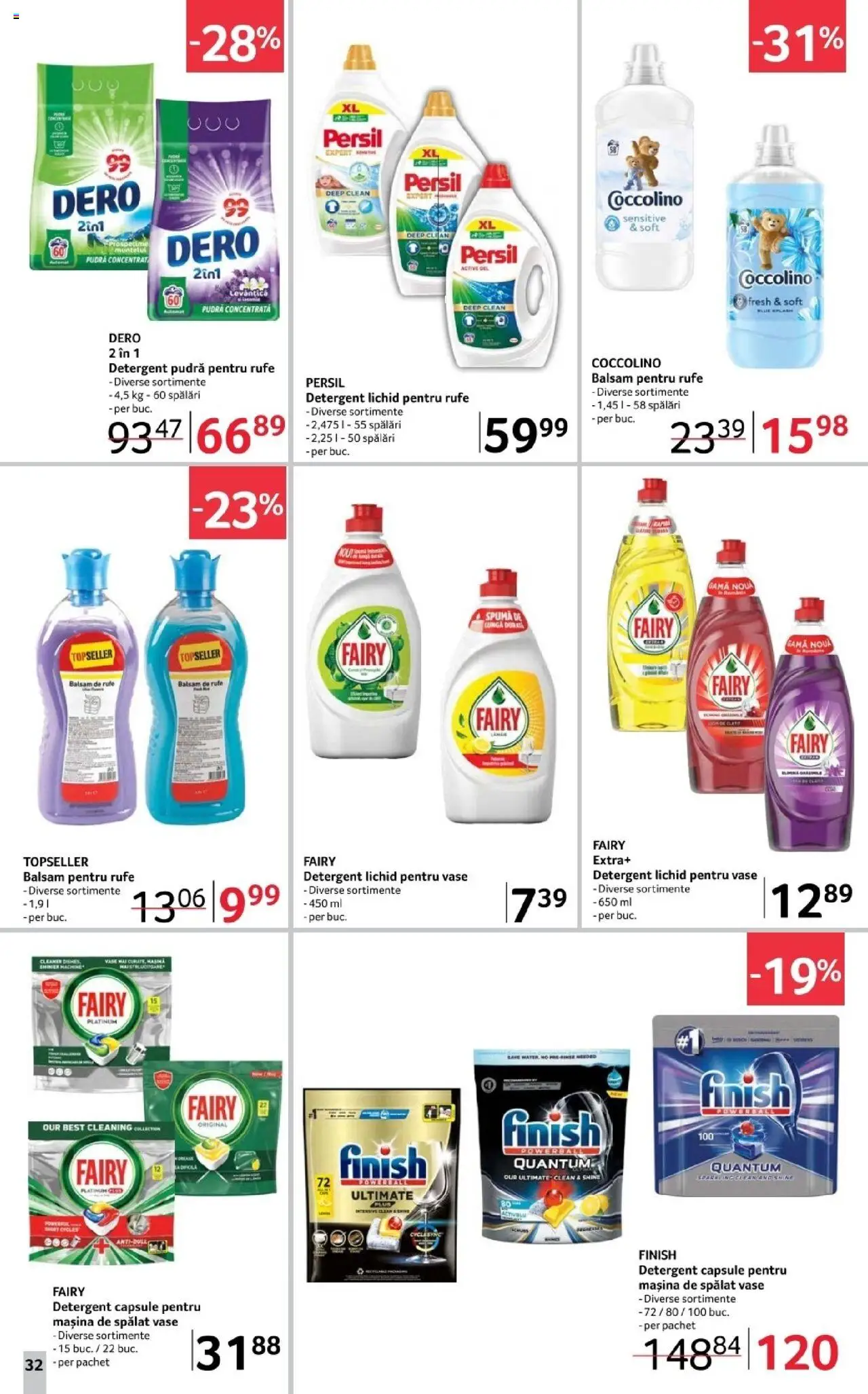 Catalog Selgros 17 - 29 Octombrie 2025 | Pagina 32 | Produse: Pomelo, Yorgan, Detergent, Balsam de rufe
