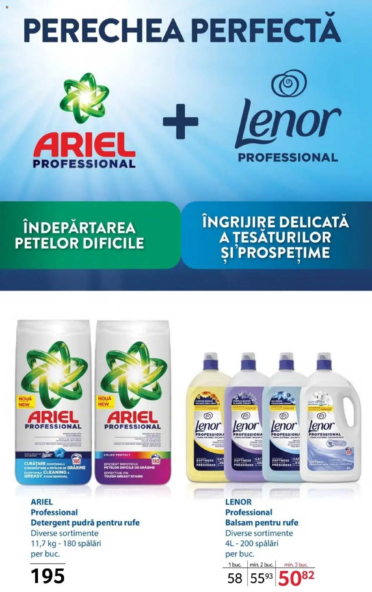 Catalog Selgros 17 - 29 Octombrie 2025 | Pagina 38 | Produse: Pudră, Balsam, Yorgan, Detergent