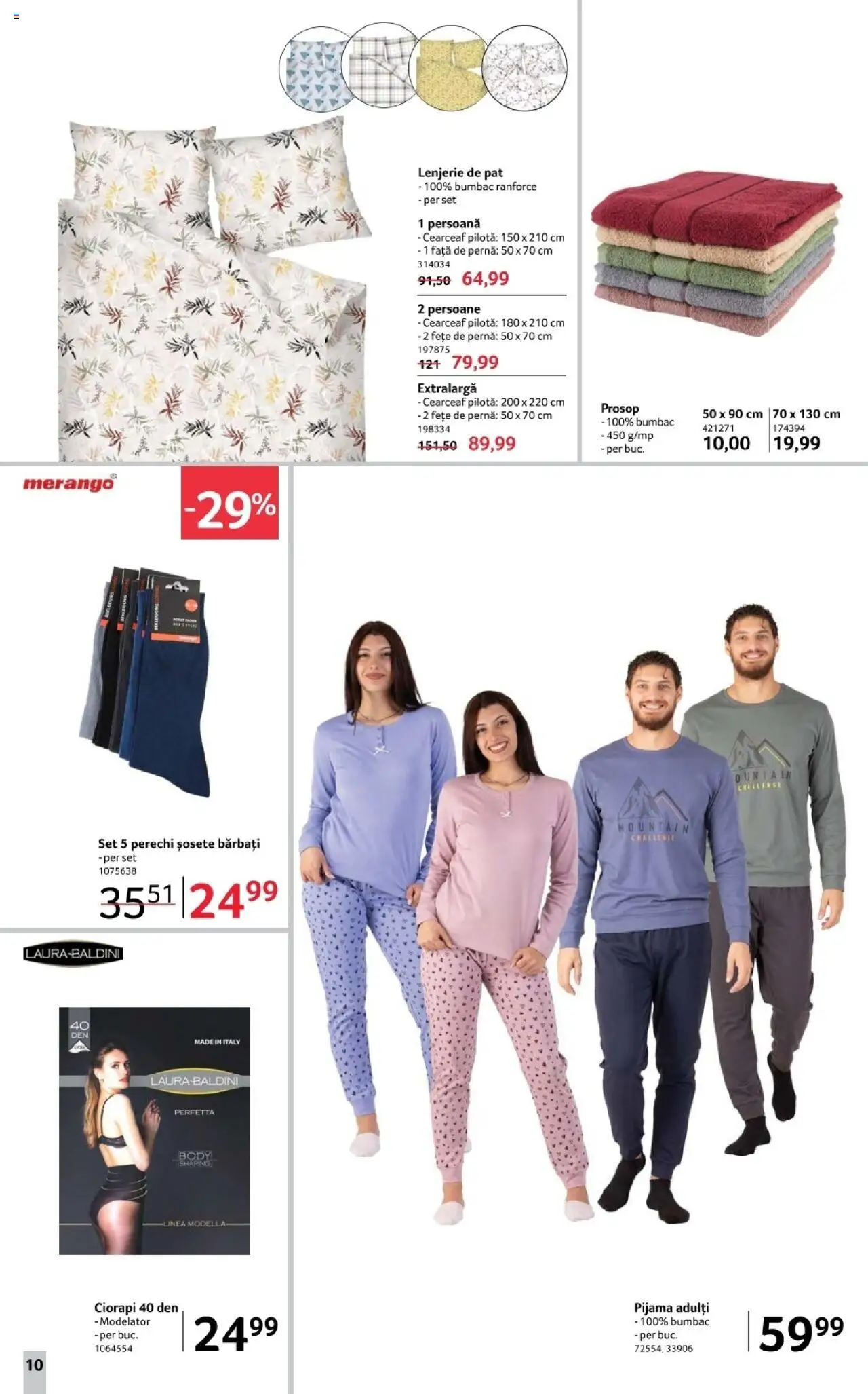 Catalog Selgros 17 - 29 Octombrie 2025 | Pagina 10 | Produse: Pat, Pernă, Pilotă, Față de pernă