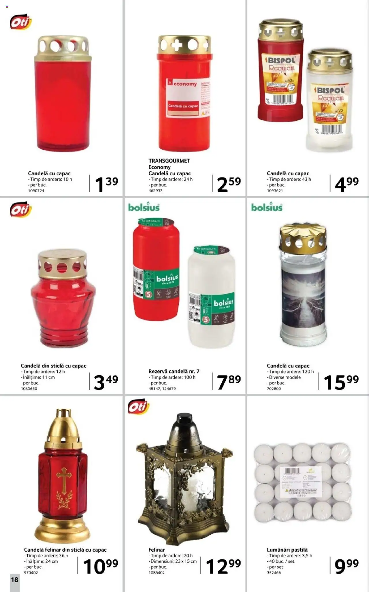 Catalog Selgros 17 - 29 Octombrie 2025 | Pagina 18 | Produse: Felinar