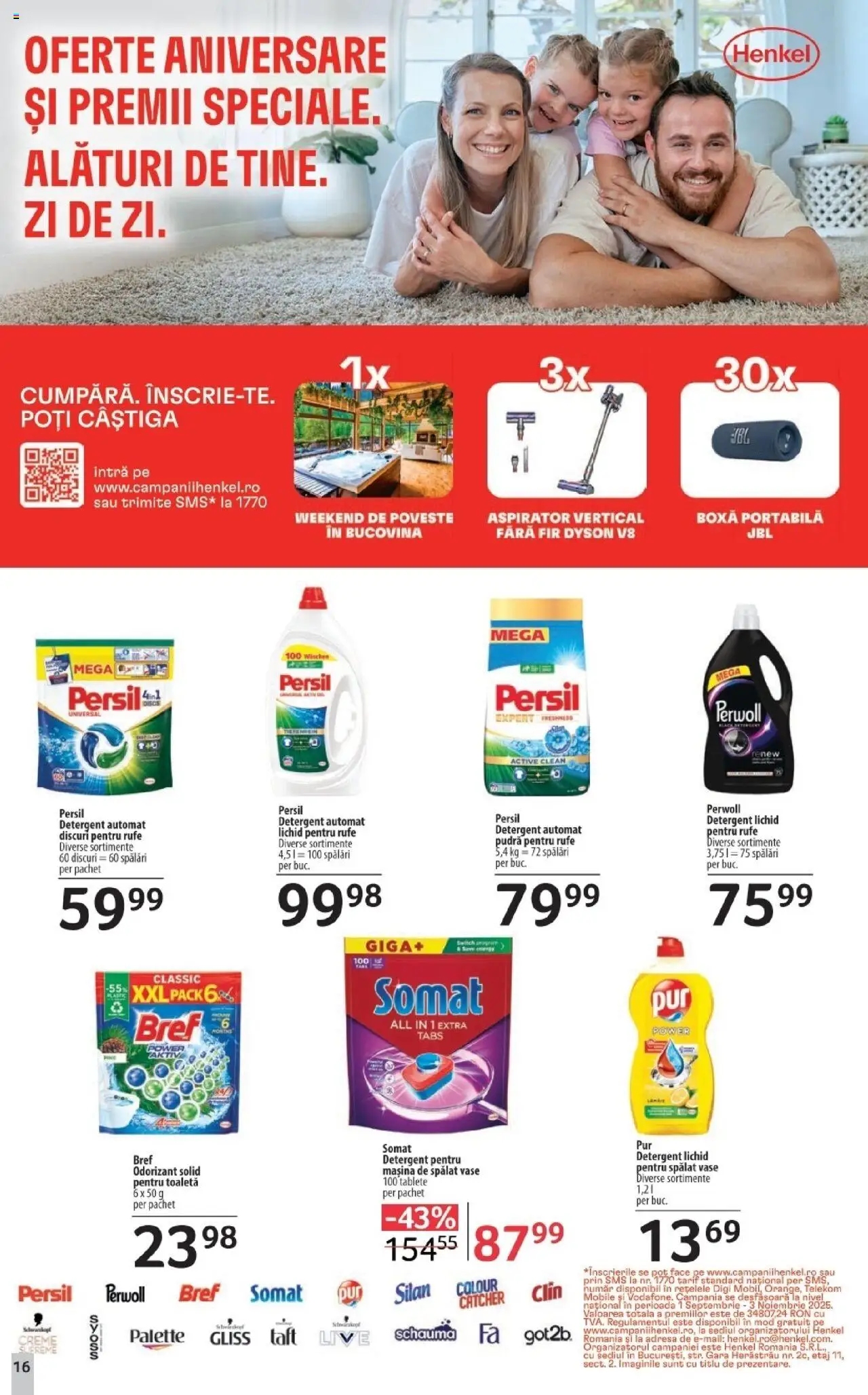 Catalog Selgros 17 - 29 Octombrie 2025 | Pagina 16 | Produse: Pomelo, Toaletă, Pudră, Detergent pentru mașina de spălat