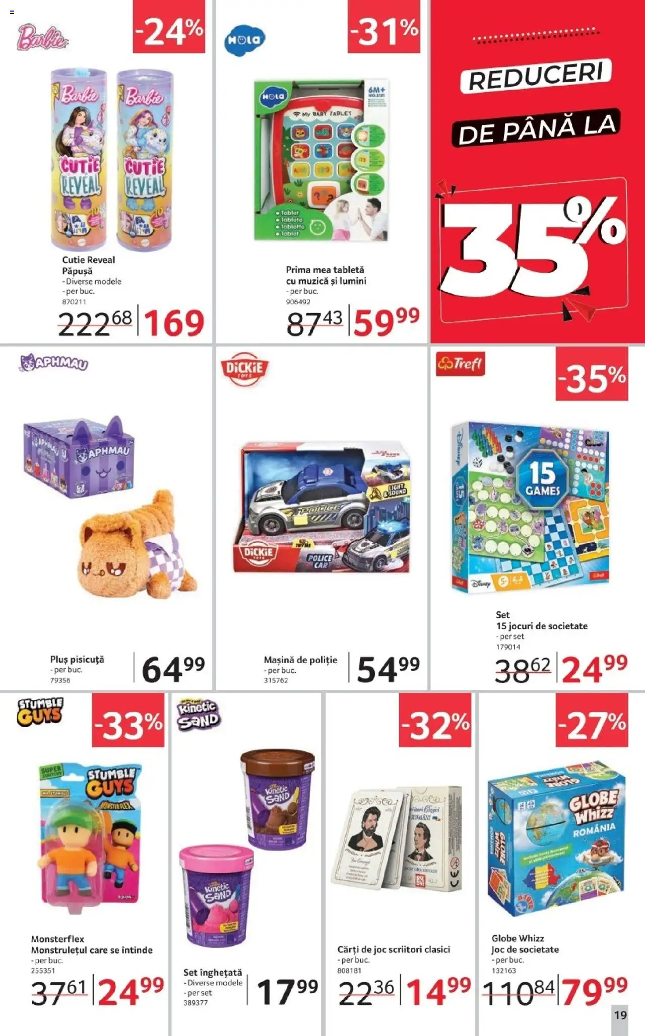 Catalog Selgros 17 - 29 Octombrie 2025 | Pagina 19 | Produse: Tabletă, Cutie, Cărți, Înghețată
