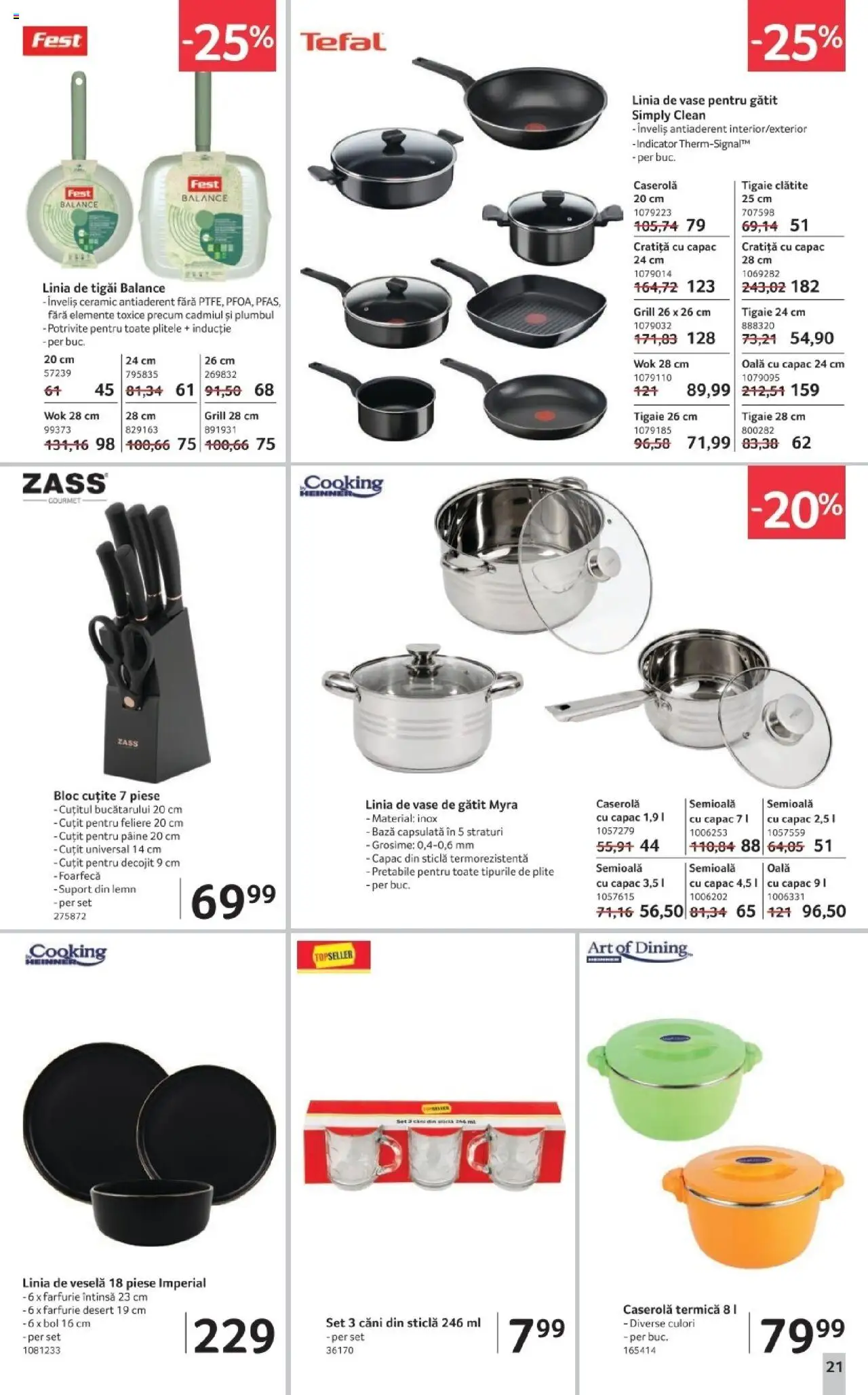 Catalog Selgros 17 - 29 Octombrie 2025 | Pagina 21 | Produse: Pomelo, Grill, Oală, Bol