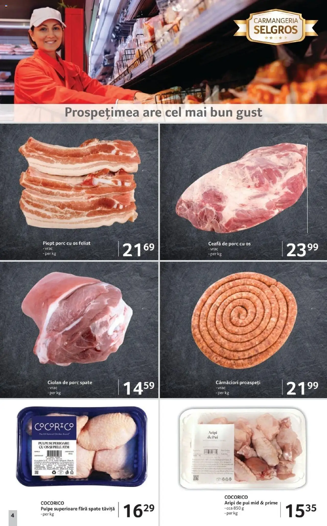 Catalog Selgros 17 - 29 Octombrie 2025 | Pagina 4 | Produse: Keçeli kalem, Hacıyatmaz Kedi Oyuncağı