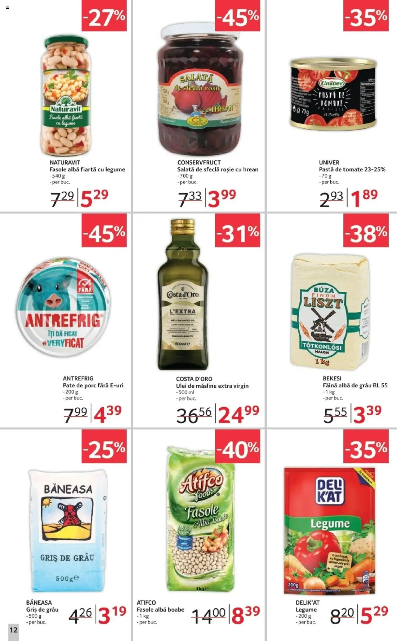 Catalog Selgros 17 - 29 Octombrie 2025 | Pagina 12 | Produse: Pate, Măsline, Legume, Sfeclă