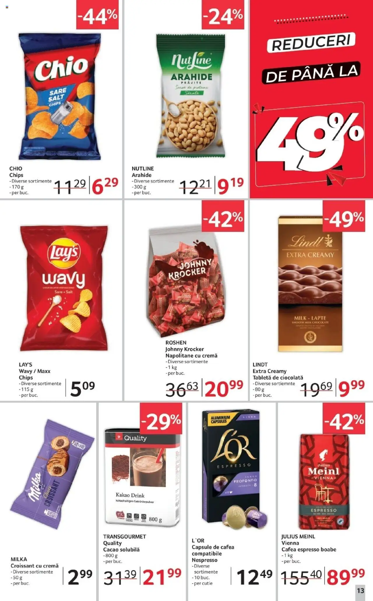 Catalog Selgros 17 - 29 Octombrie 2025 | Pagina 13 | Produse: Tabletă, Masaüstü kılıfı, Cafea, Cacao