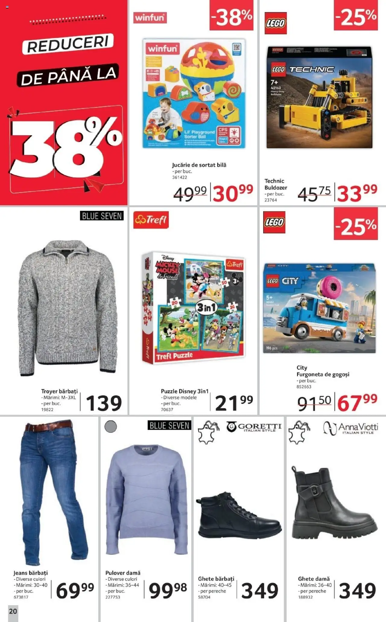 Catalog Selgros 17 - 29 Octombrie 2025 | Pagina 20 | Produse: Delgeç, Gogoși, Pulover, Ghete