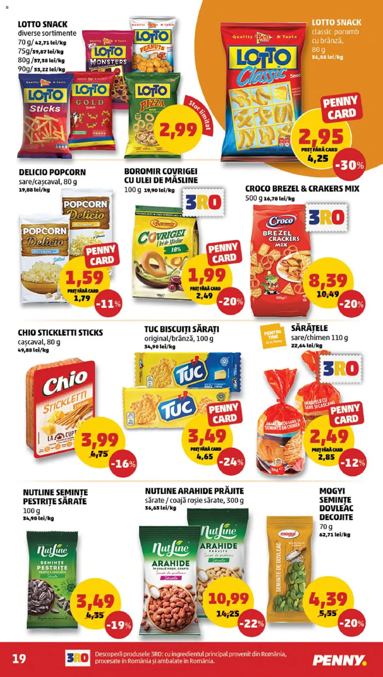 Catalog PENNY Market 15 - 20 Octombrie 2025 | Pagina 19 | Produse: Covrigei, Ulei, Pizza, Sare