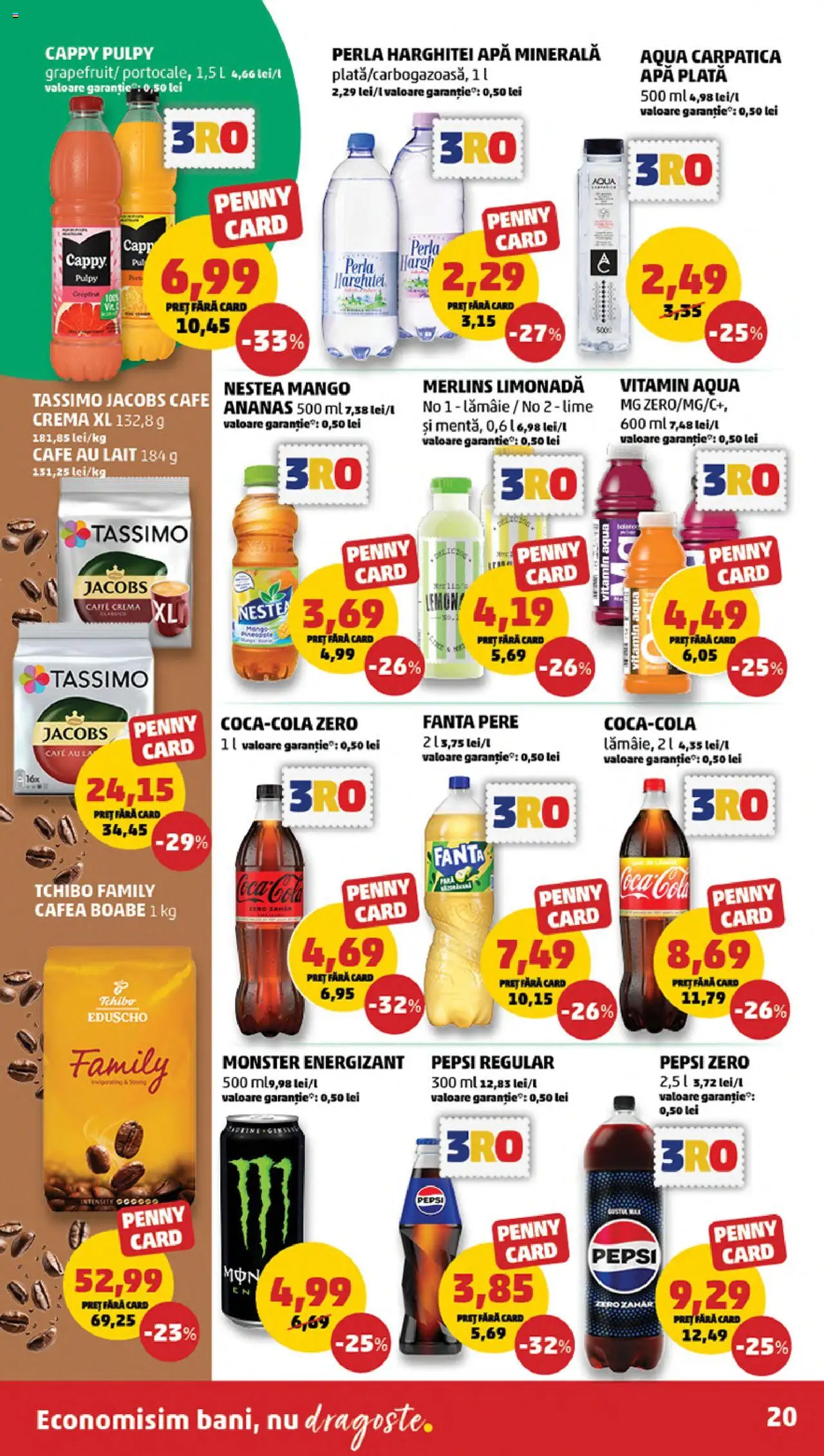 Catalog PENNY Market 15 - 20 Octombrie 2025 | Pagina 20 | Produse: Pară, Cafea, Ananas, Mango