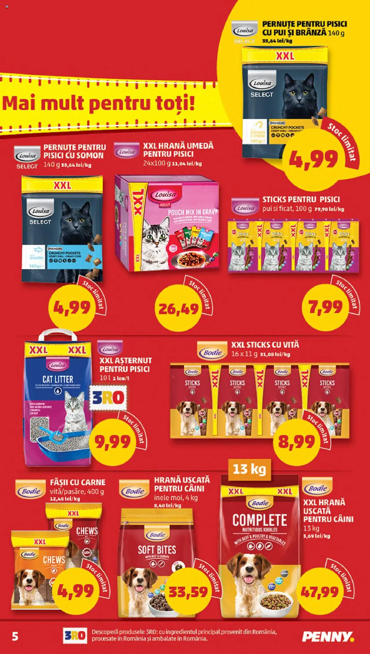 Catalog PENNY Market 15 - 20 Octombrie 2025 | Pagina 5 | Produse: Hacıyatmaz Kedi Oyuncağı, Brânză