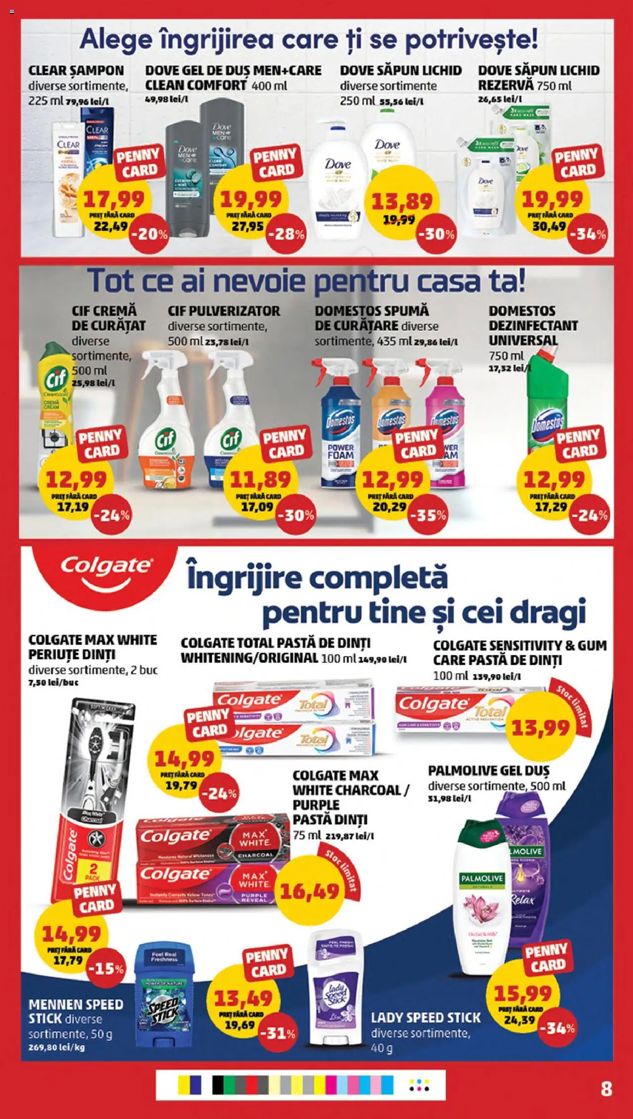 Catalog PENNY Market 15 - 20 Octombrie 2025 | Pagina 8 | Produse: Pomelo, Duș, Cremă, Deodorant