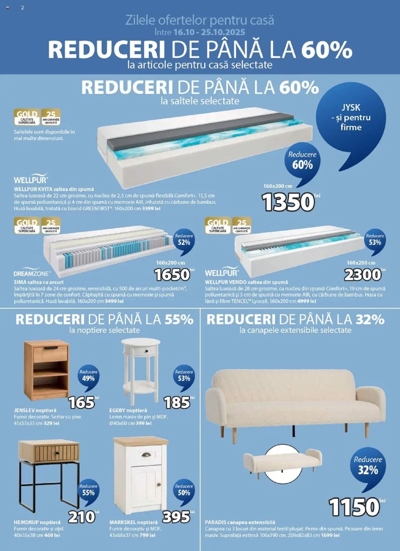 Catalog JYSK 16 - 24 Octombrie 2025 | Pagina 2