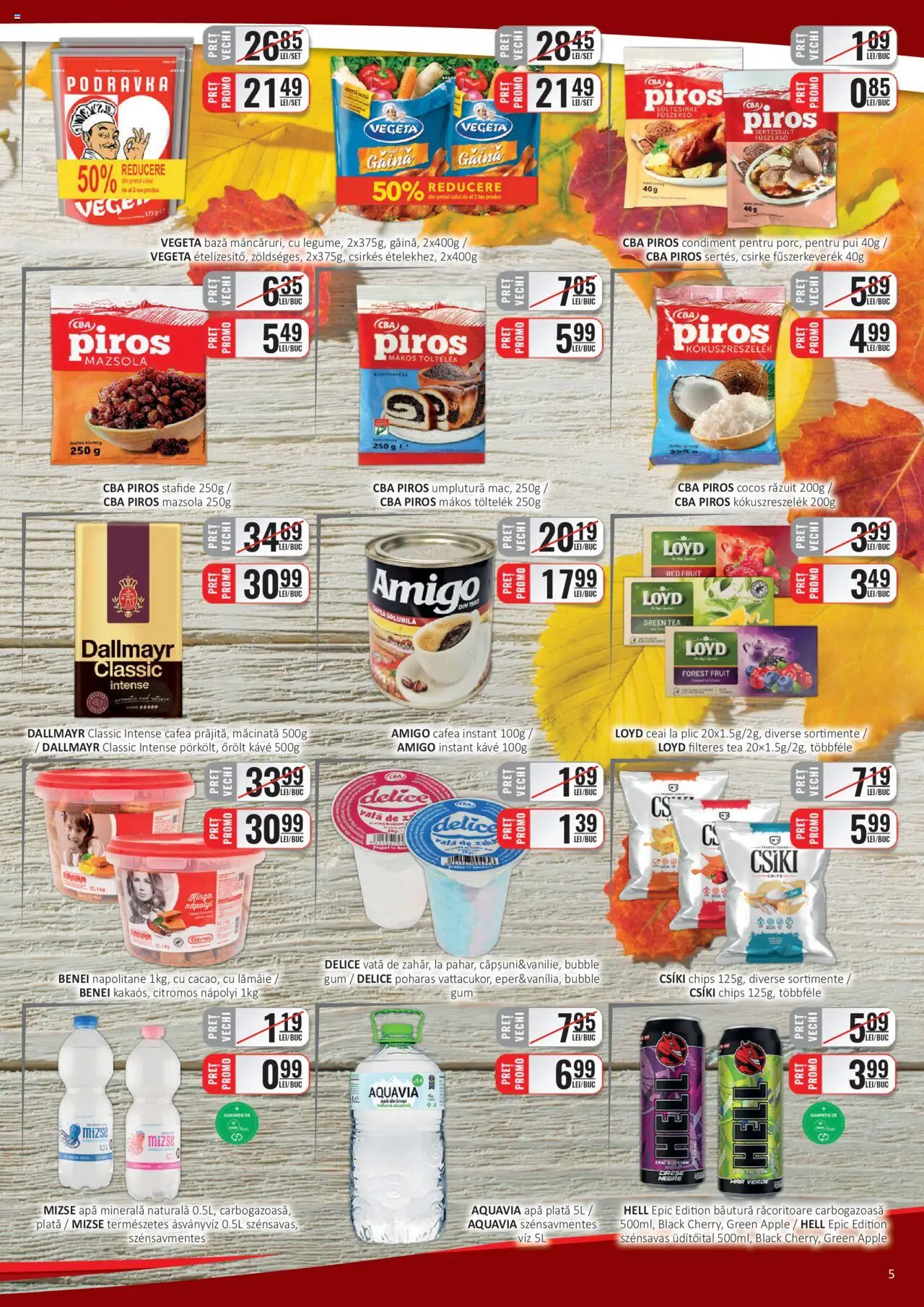 Catalog CBA 16 - 30 Octombrie 2025 | Pagina 5 | Produse: Hacıyatmaz Kedi Oyuncağı, Apple, Cafea, Stafide