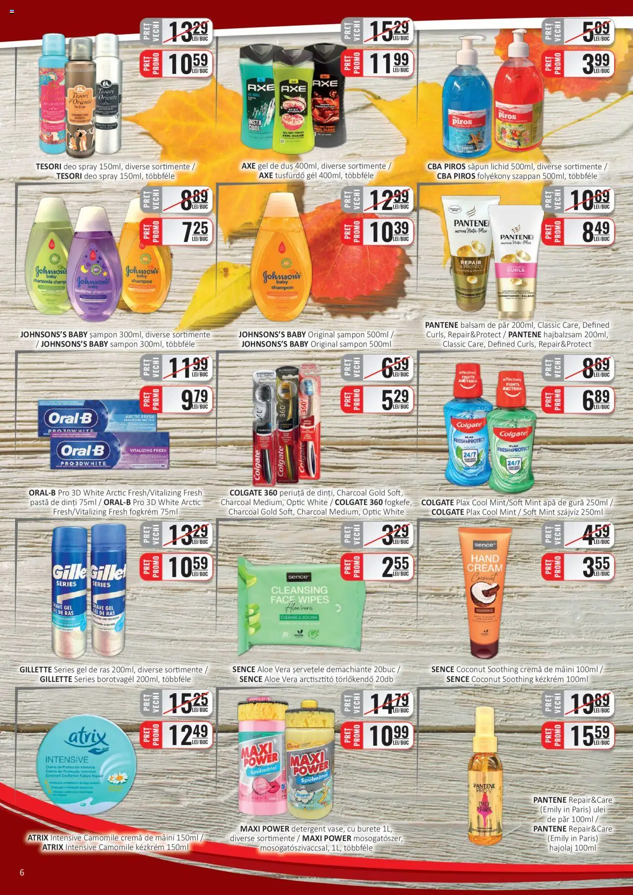 Catalog CBA 16 - 30 Octombrie 2025 | Pagina 6 | Produse: Aloe vera, Duș, Săpun, Apă de gură