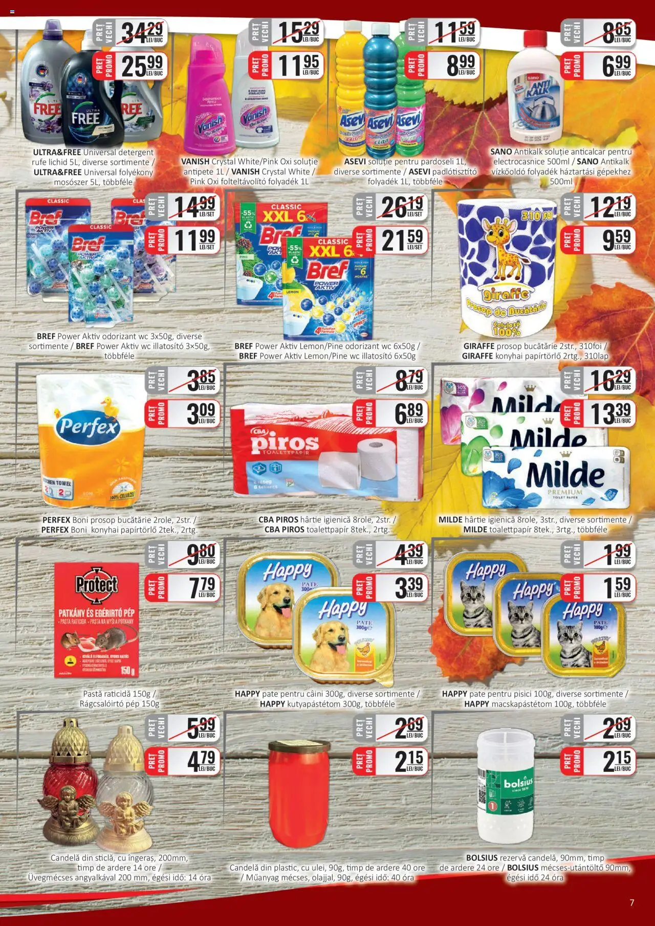 Catalog CBA 16 - 30 Octombrie 2025 | Pagina 7 | Produse: Bucătărie, Pate, Detergent, Çelik Mama ve Su Kabı
