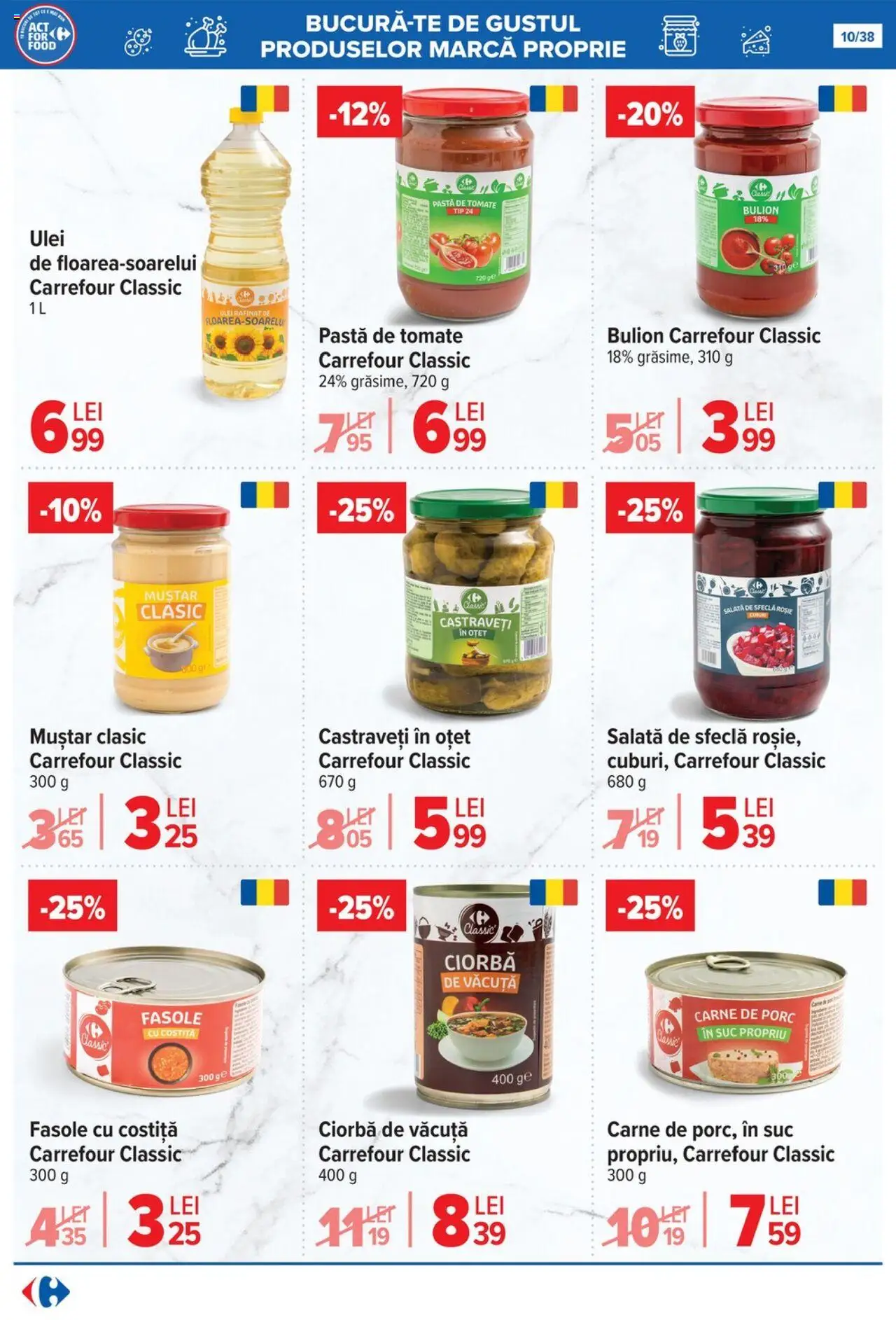 Catalog Carrefour 15 - 27 Octombrie 2025 | Pagina 10 | Produse: Suc, Carne De Porc, Castraveți, Salată