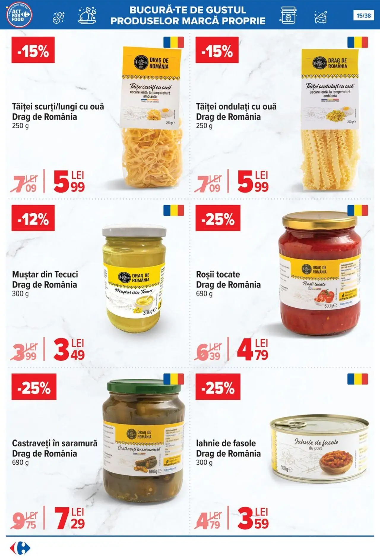 Catalog Carrefour 15 - 27 Octombrie 2025 | Pagina 15 | Produse: Feijoa Meyvesi, Ouă, Roșii, Muștar