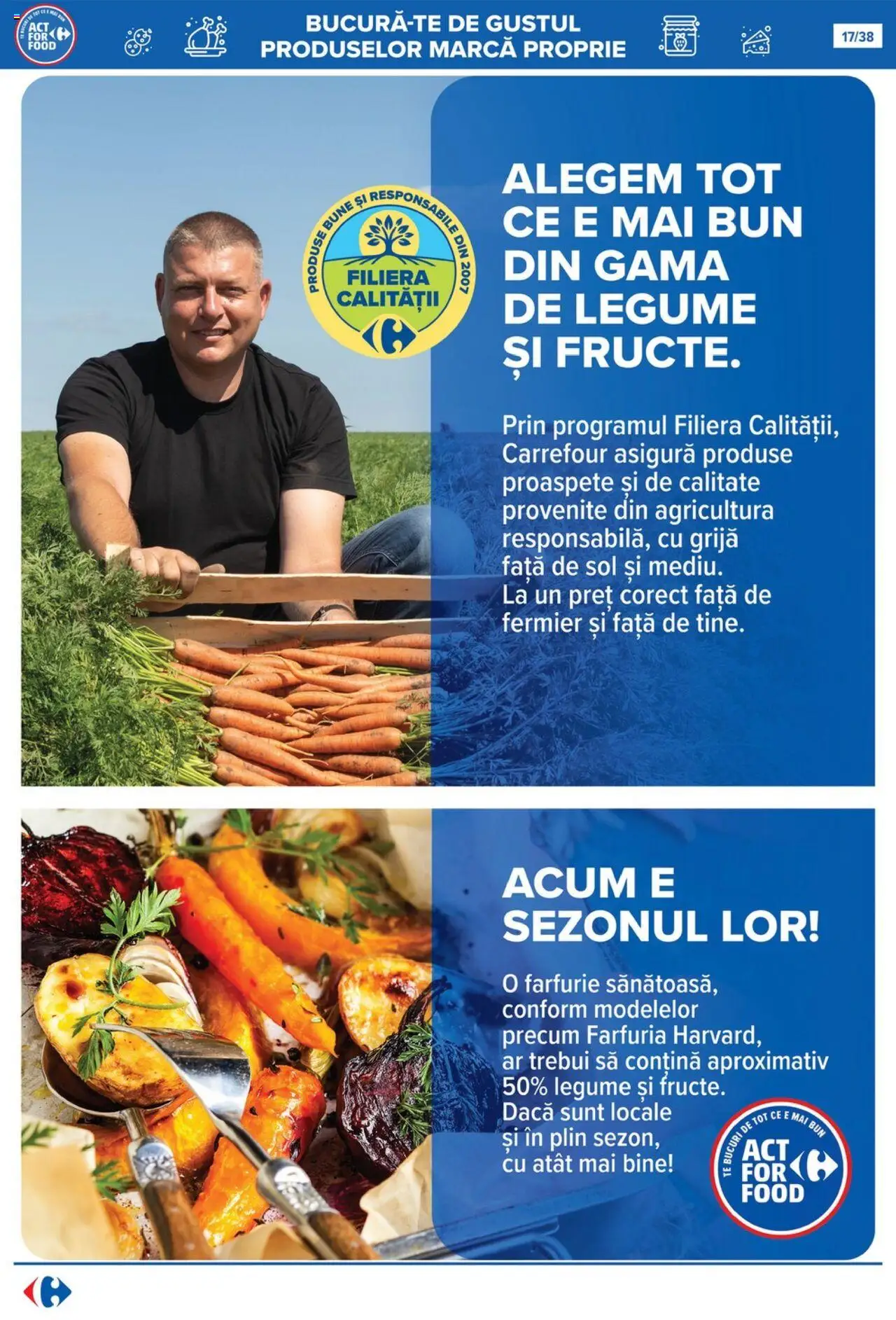 Catalog Carrefour 15 - 27 Octombrie 2025 | Pagina 17 | Produse: Farfurie, Legume