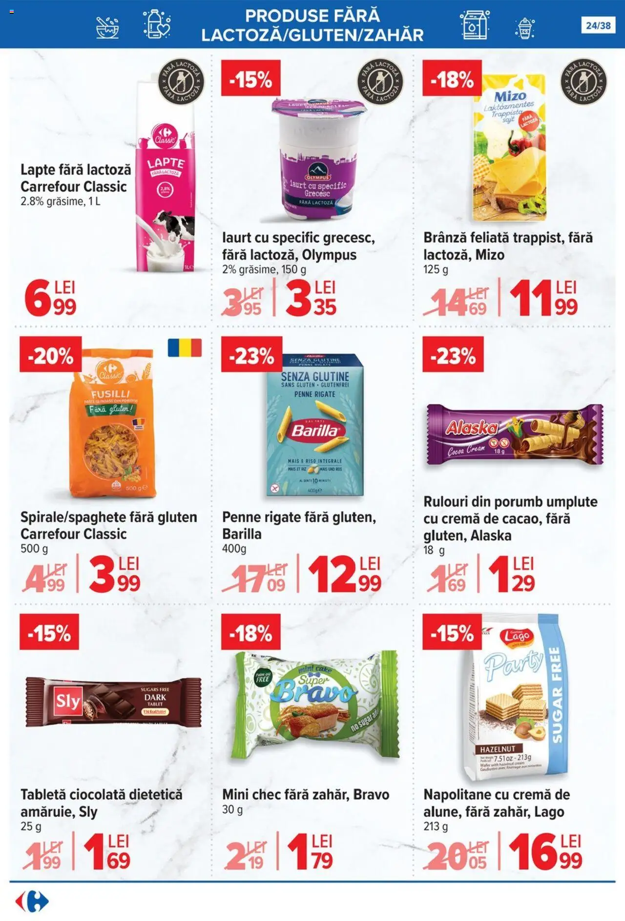 Catalog Carrefour 15 - 27 Octombrie 2025 | Pagina 24 | Produse: Pară, Tabletă, Napolitane, Ciocolată