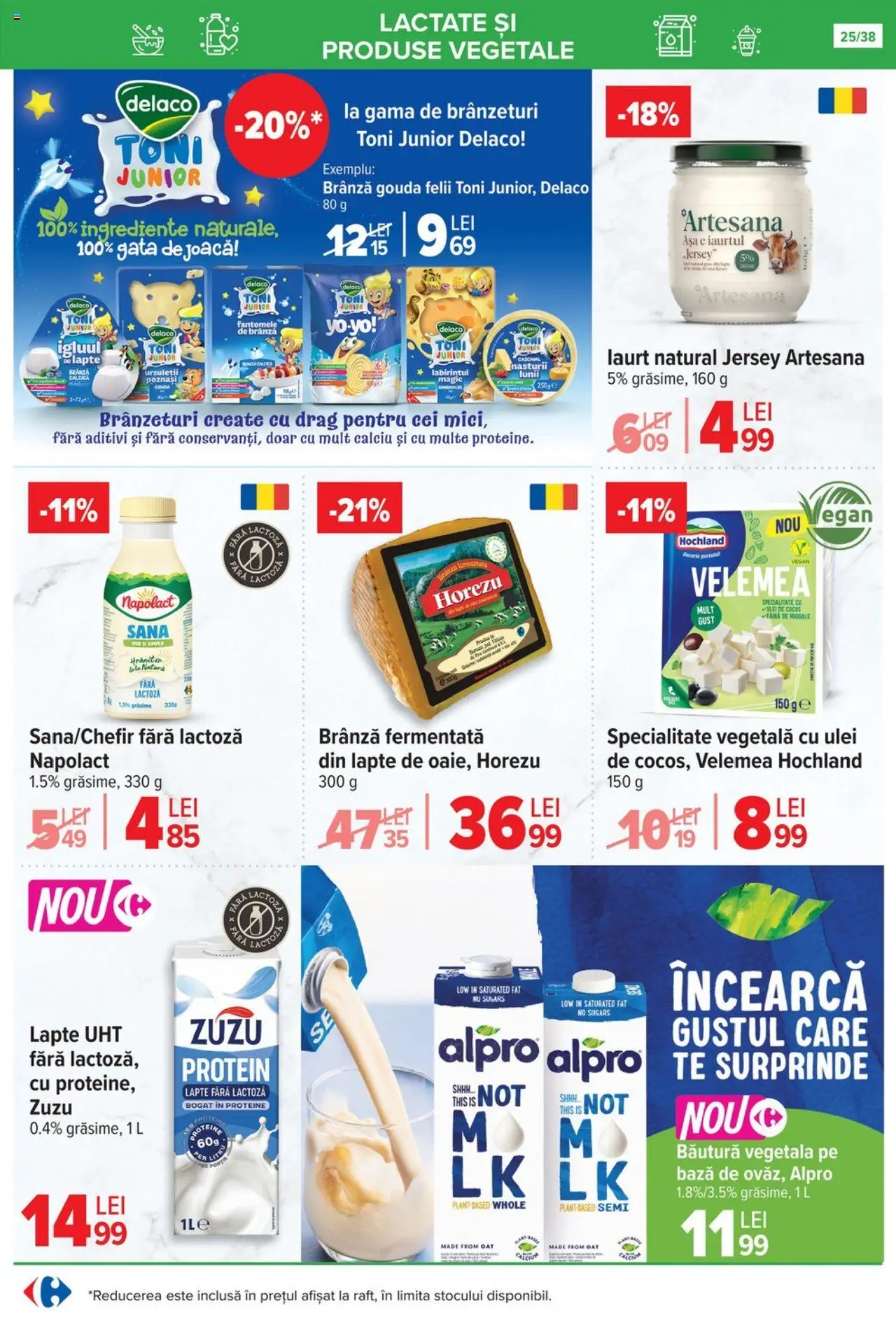 Catalog Carrefour 15 - 27 Octombrie 2025 | Pagina 25 | Produse: Pară, Lapte, Ulei, Făină