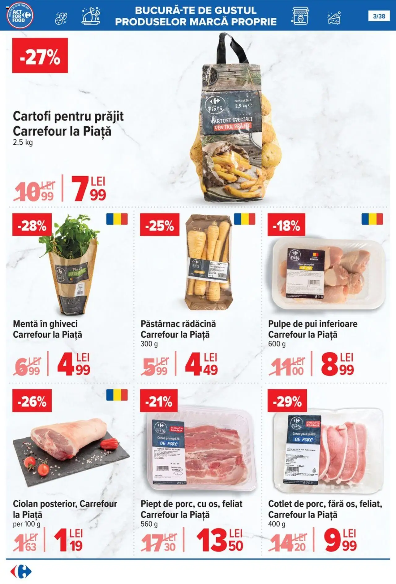 Catalog Carrefour 15 - 27 Octombrie 2025 | Pagina 3 | Produse: Lait de coco, Hacıyatmaz Kedi Oyuncağı, Ghiveci, Cartofi