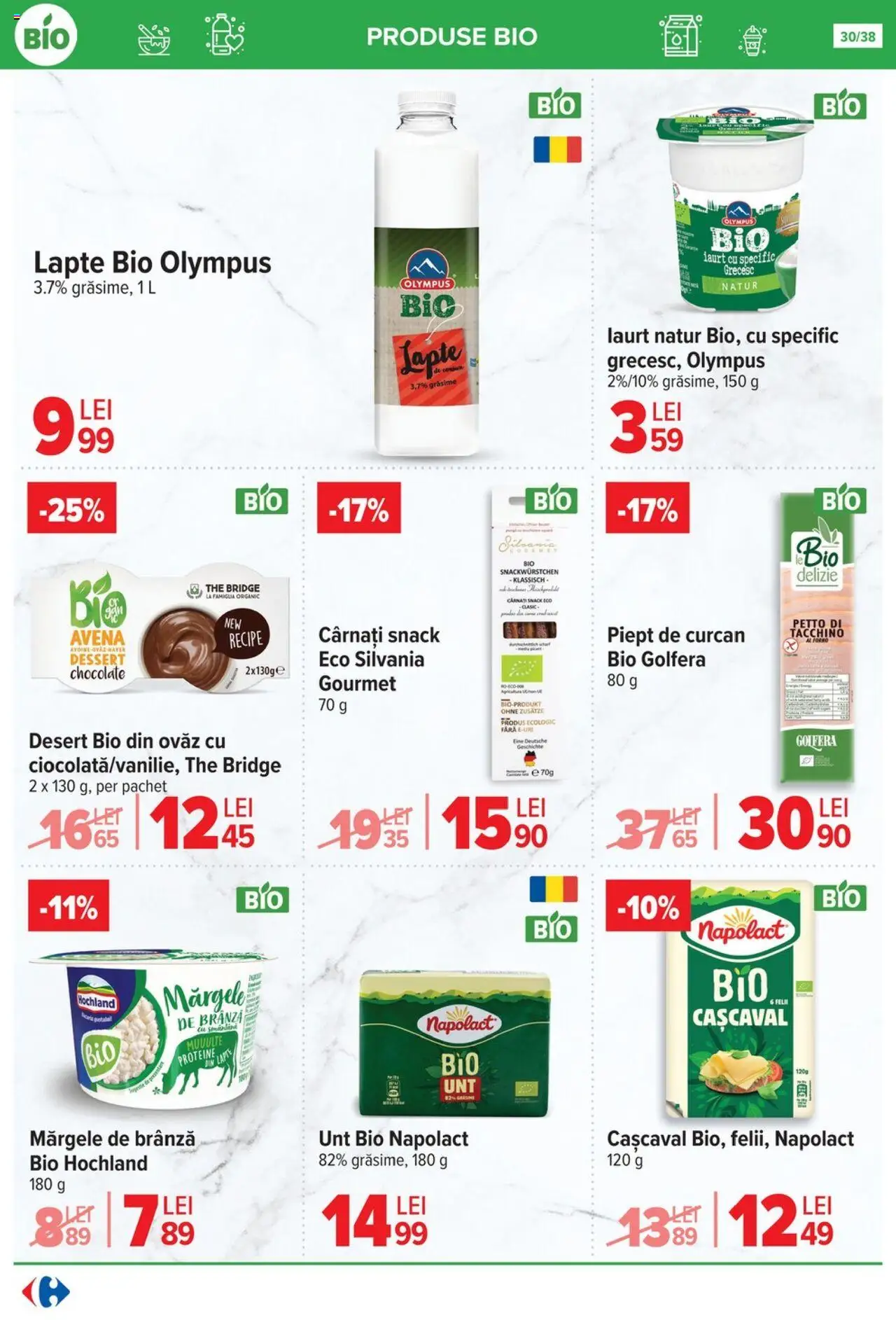Catalog Carrefour 15 - 27 Octombrie 2025 | Pagina 30 | Produse: Masaüstü kılıfı, Lapte, Iaurt, Cârnați