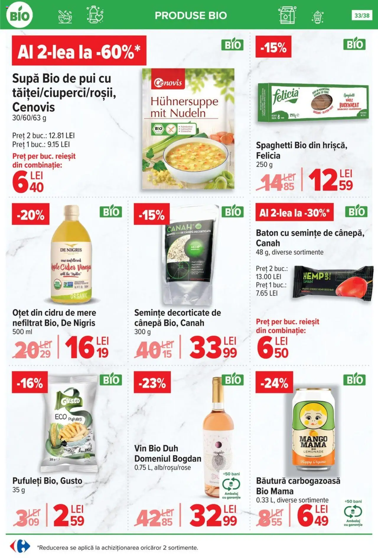 Catalog Carrefour 15 - 27 Octombrie 2025 | Pagina 33 | Produse: Şerit ödül, Apple, Mere, Mango