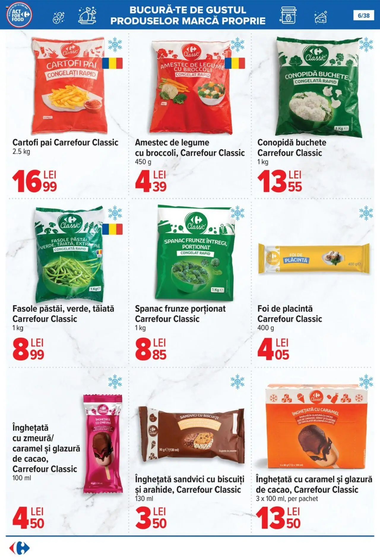 Catalog Carrefour 15 - 27 Octombrie 2025 | Pagina 6 | Produse: Plăcintă, Cacao, Biscuiți, Cartofi