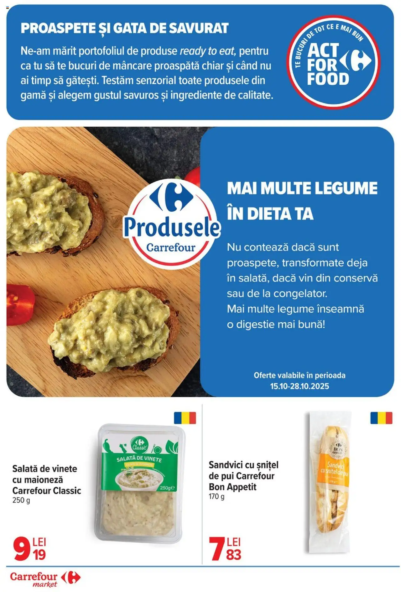 Catalog Carrefour 15 - 27 Octombrie 2025 | Pagina 12 | Produse: Vin, Salată, Legume, Maioneză