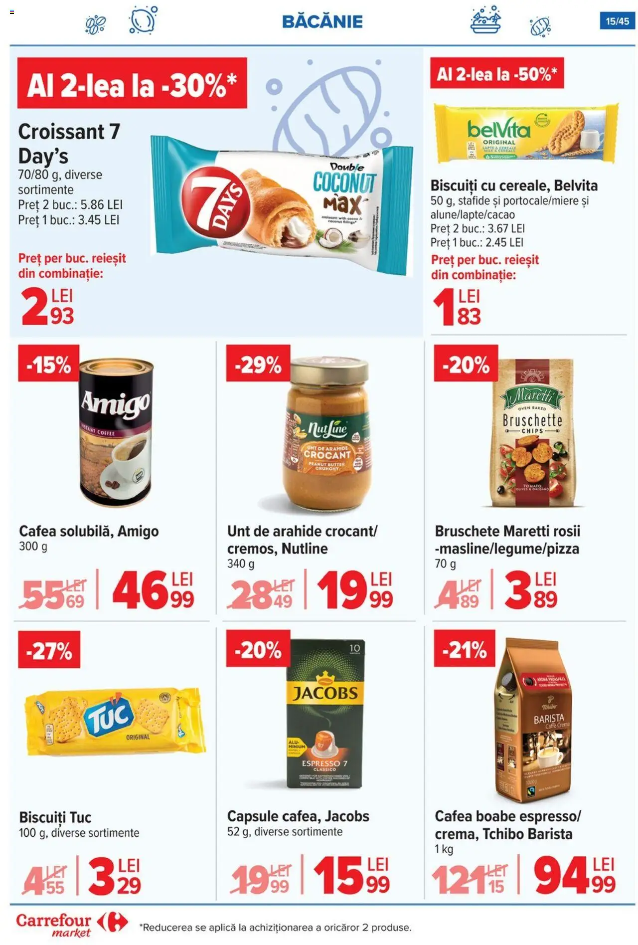 Catalog Carrefour 15 - 27 Octombrie 2025 | Pagina 18 | Produse: Köpek çiti, Unt, Biscuiți, Stafide