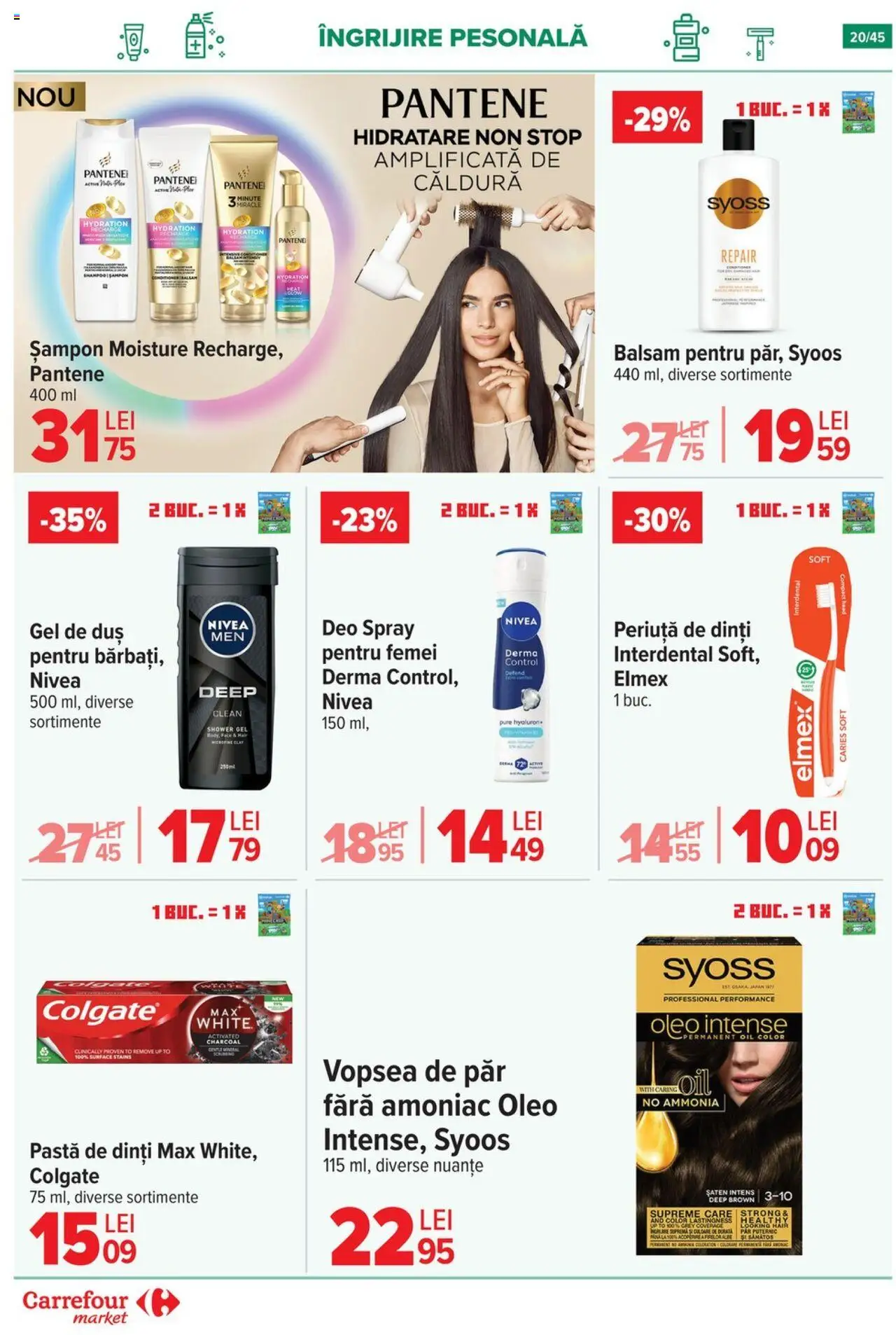 Catalog Carrefour 15 - 27 Octombrie 2025 | Pagina 23 | Produse: Pomelo, Vopsea, Gel de duș, Vopsea de păr