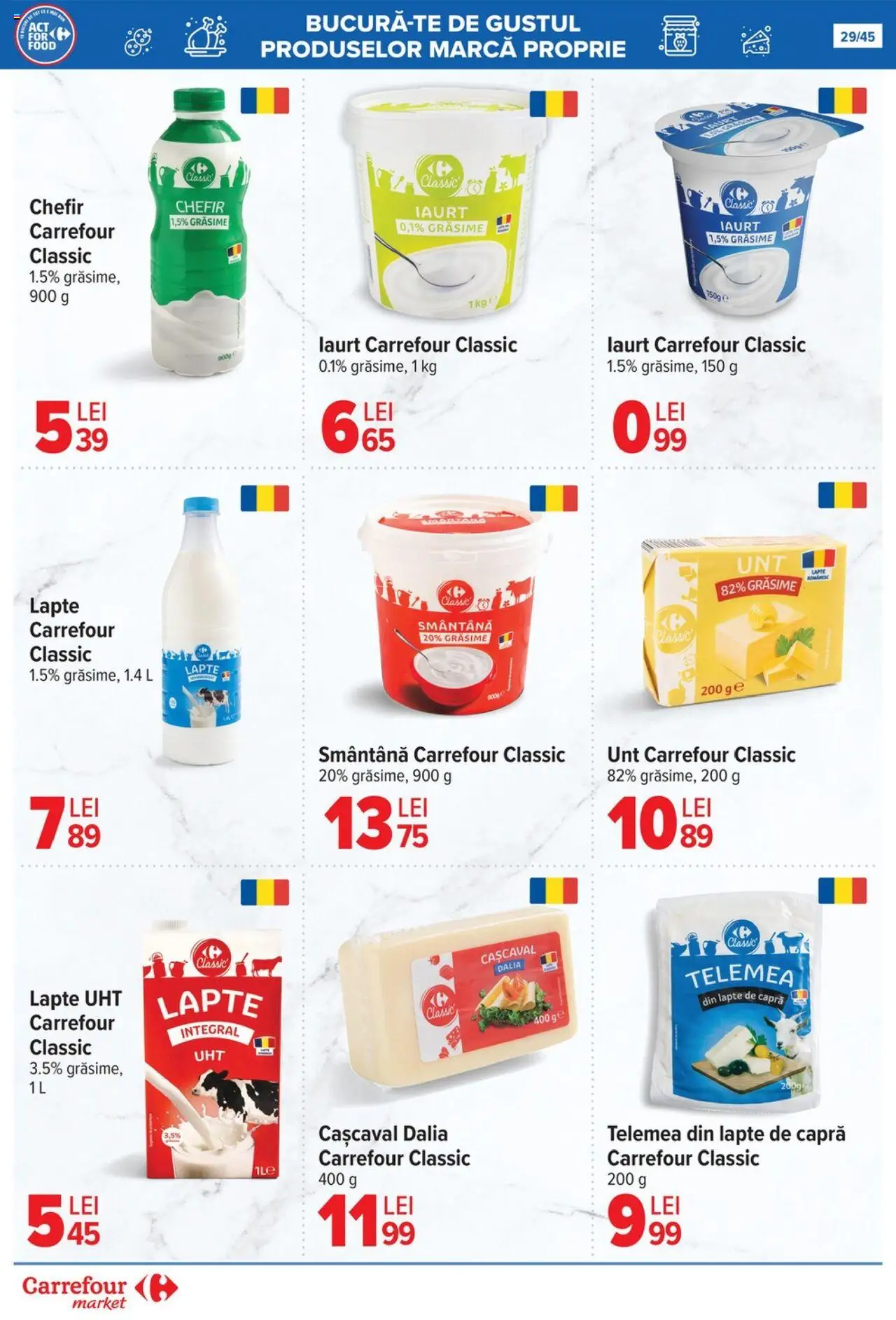 Catalog Carrefour 15 - 27 Octombrie 2025 | Pagina 32 | Produse: Cașcaval, Unt, Iaurt, Smântână
