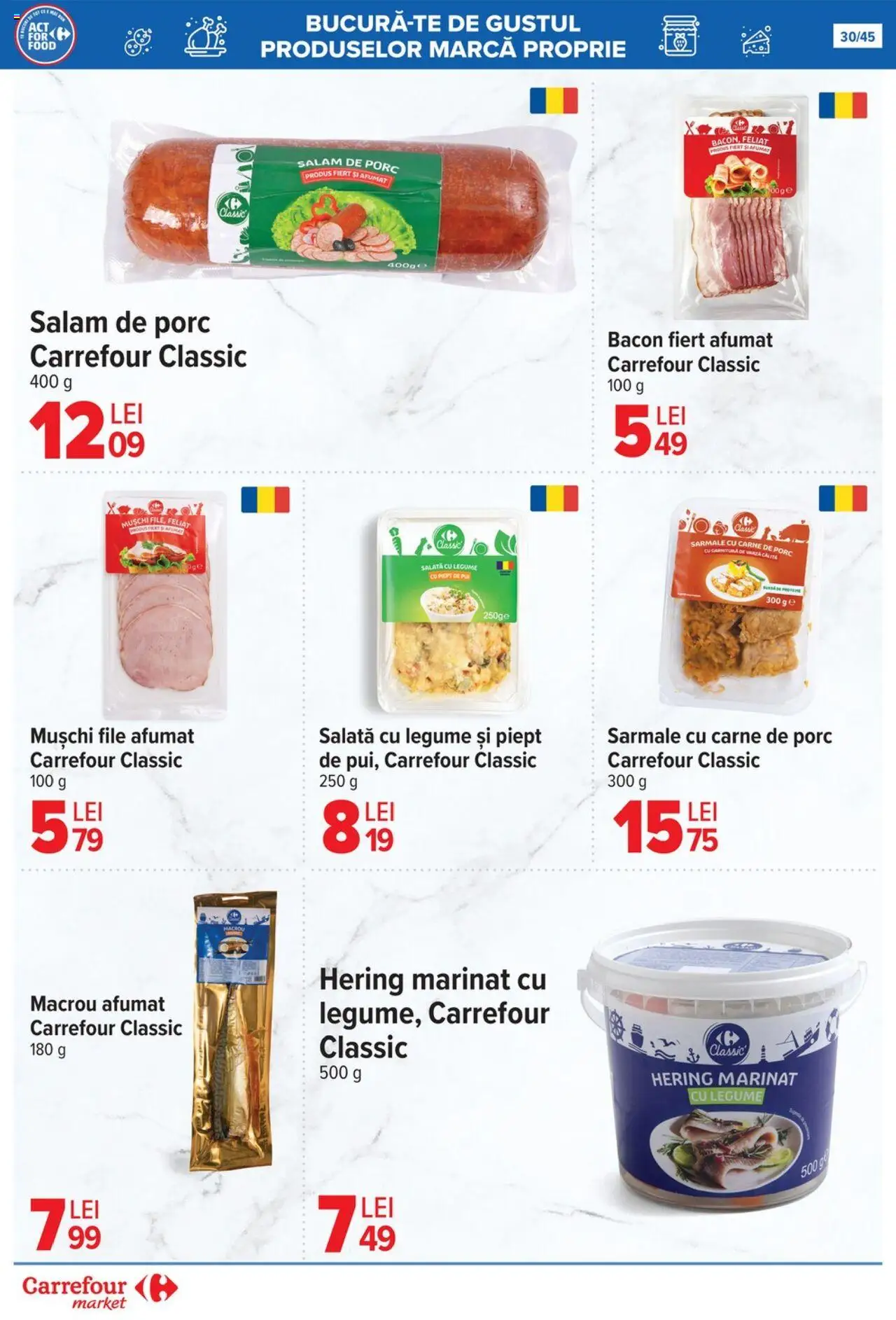 Catalog Carrefour 15 - 27 Octombrie 2025 | Pagina 33 | Produse: Masaüstü kılıfı, Bacon, Salam, Legume