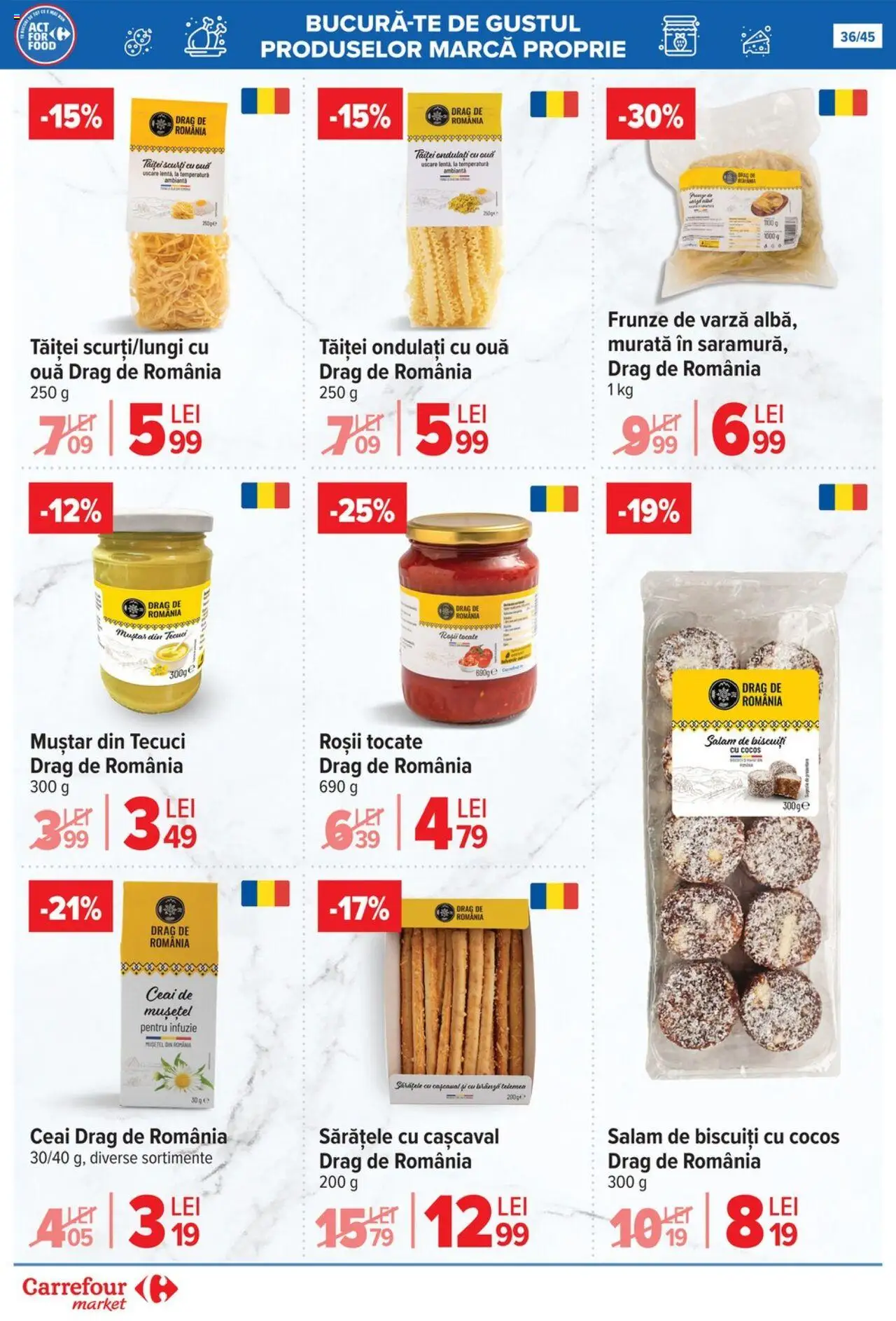 Catalog Carrefour 15 - 27 Octombrie 2025 | Pagina 39 | Produse: Varză, Cașcaval, Ouă, Salam