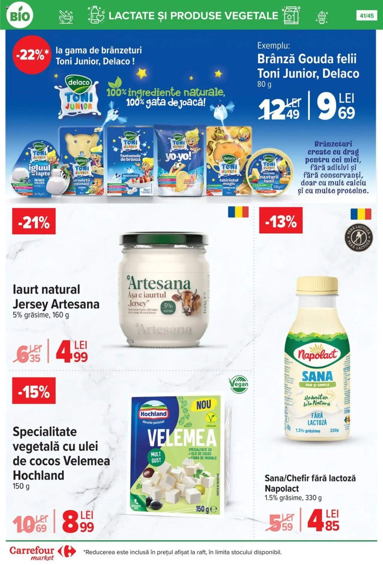 Catalog Carrefour 15 - 27 Octombrie 2025 | Pagina 44 | Produse: Light Kedi Konservesi, Migdale, Brânză, Gouda