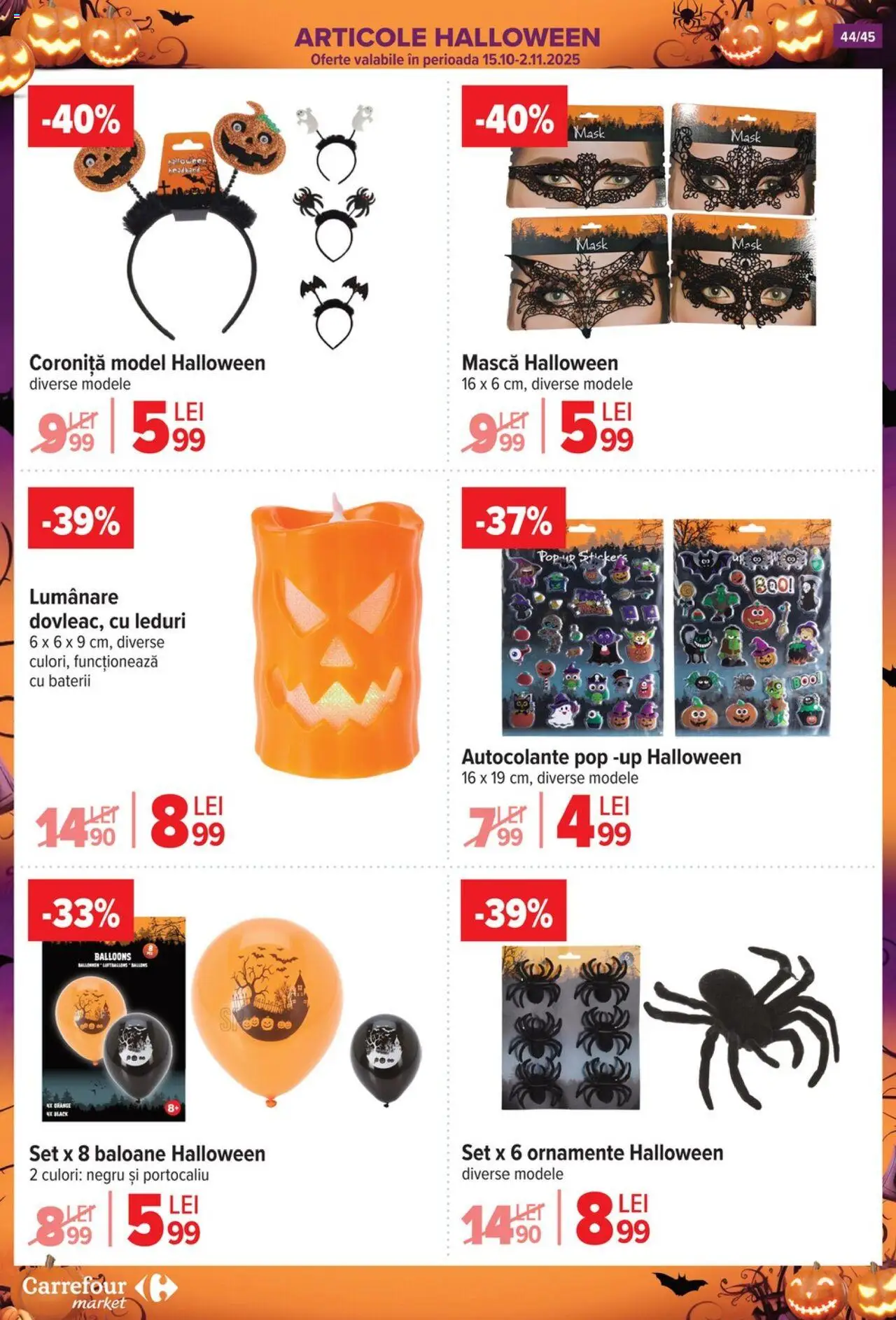 Catalog Carrefour 15 - 27 Octombrie 2025 | Pagina 47 | Produse: Lumânare, Baterii