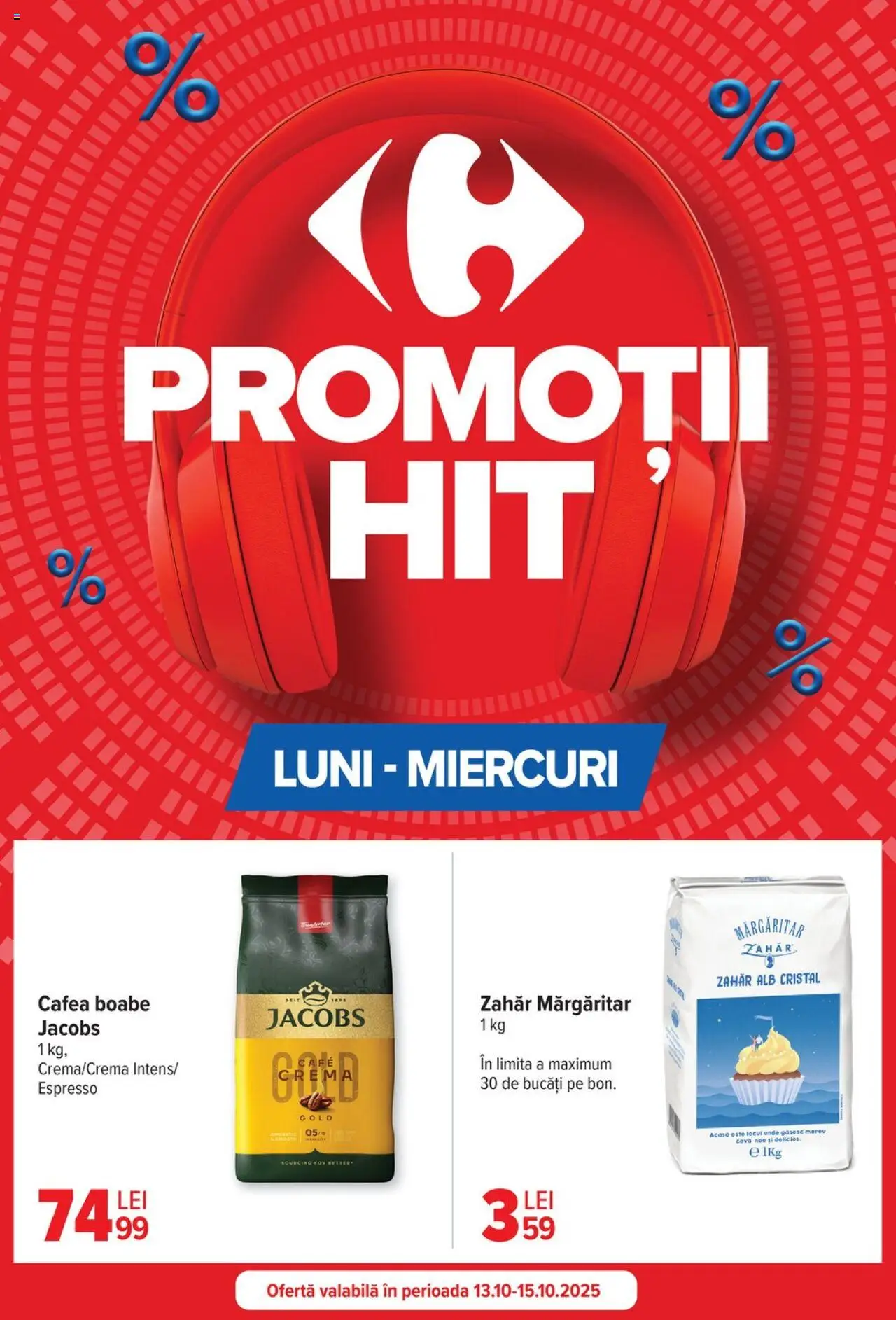 Catalog Carrefour 15 - 27 Octombrie 2025 | Pagina 5 | Produse: Köpek çiti, Cafea, Zahăr