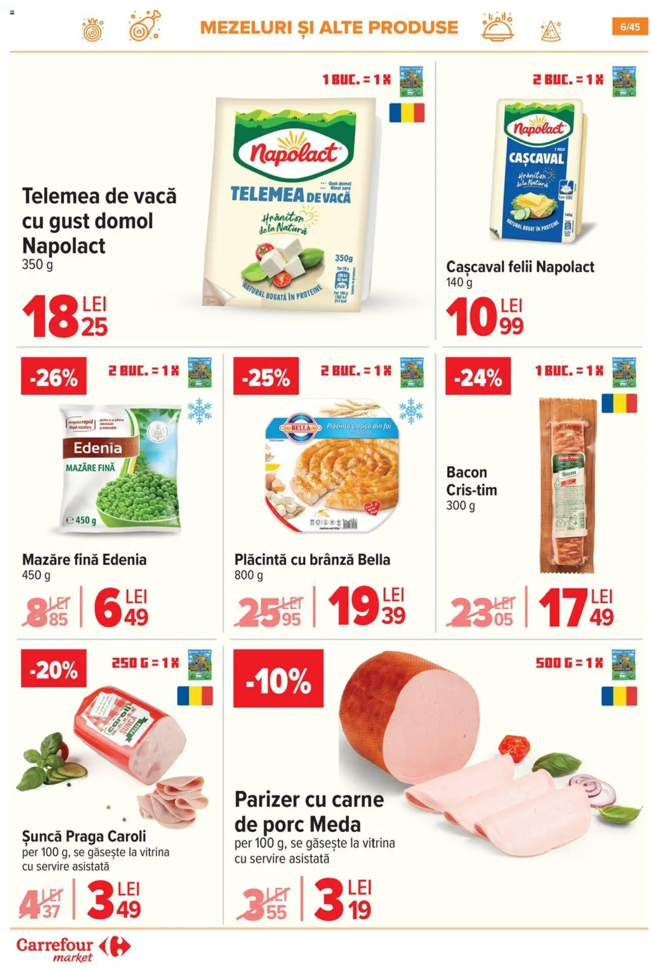 Catalog Carrefour 15 - 27 Octombrie 2025 | Pagina 9 | Produse: Masaüstü kılıfı, Cașcaval, Brânză, Șuncă