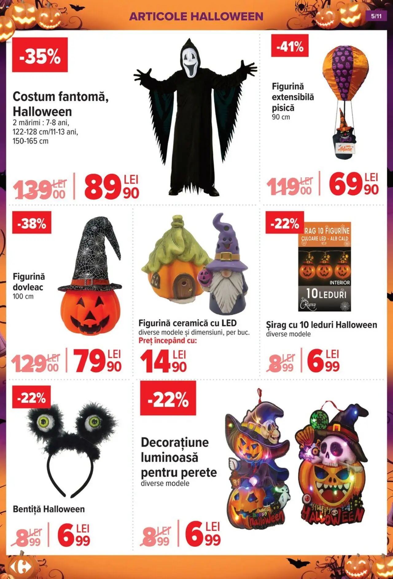 Catalog Carrefour 15 Octombrie - 1 Noiembrie 2025 | Pagina 5 | Produse: Dovleac, Babak, Costum