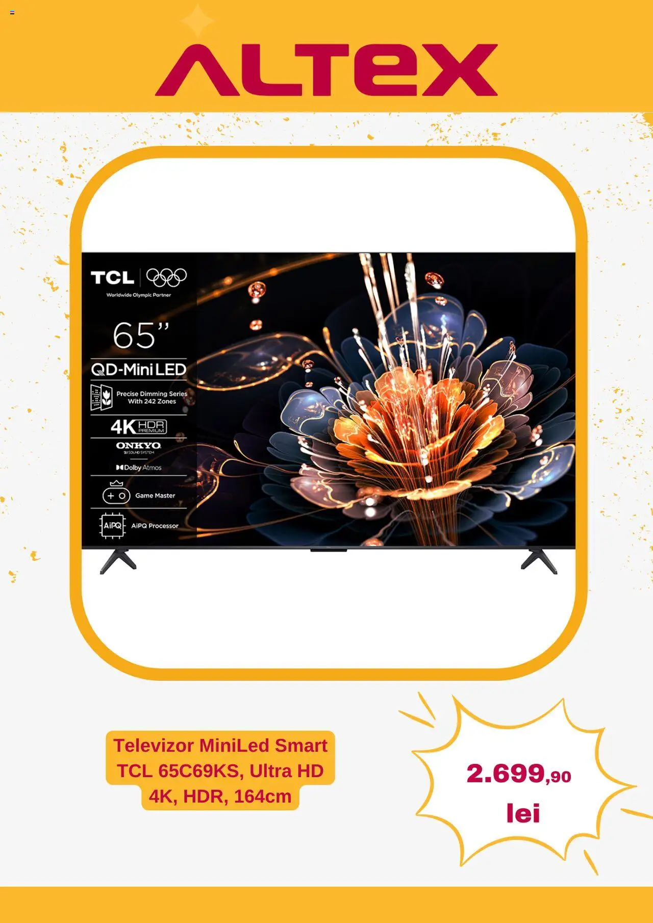 Catalog Altex 16 - 21 Octombrie 2025 | Pagina 5 | Produse: Televizor, Babak