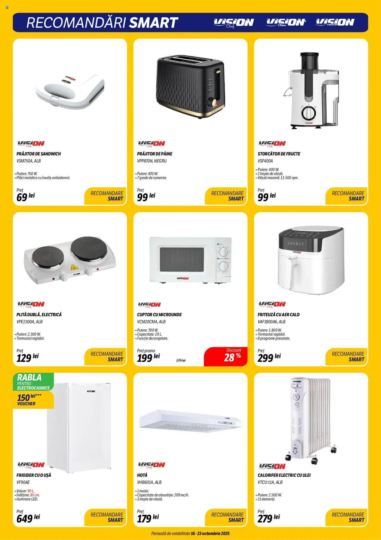 Catalog Flanco 16 - 22 Octombrie 2025 | Pagina 25 | Produse: Hotă, Plită, Calorifer, Fructe
