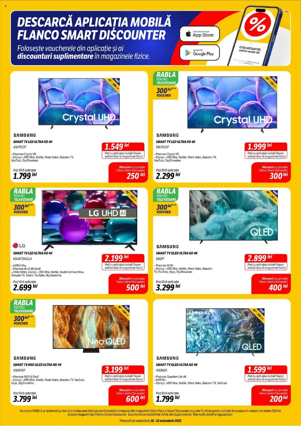 Catalog Flanco 16 - 22 Octombrie 2025 | Pagina 5 | Produse: Televizor, Babak