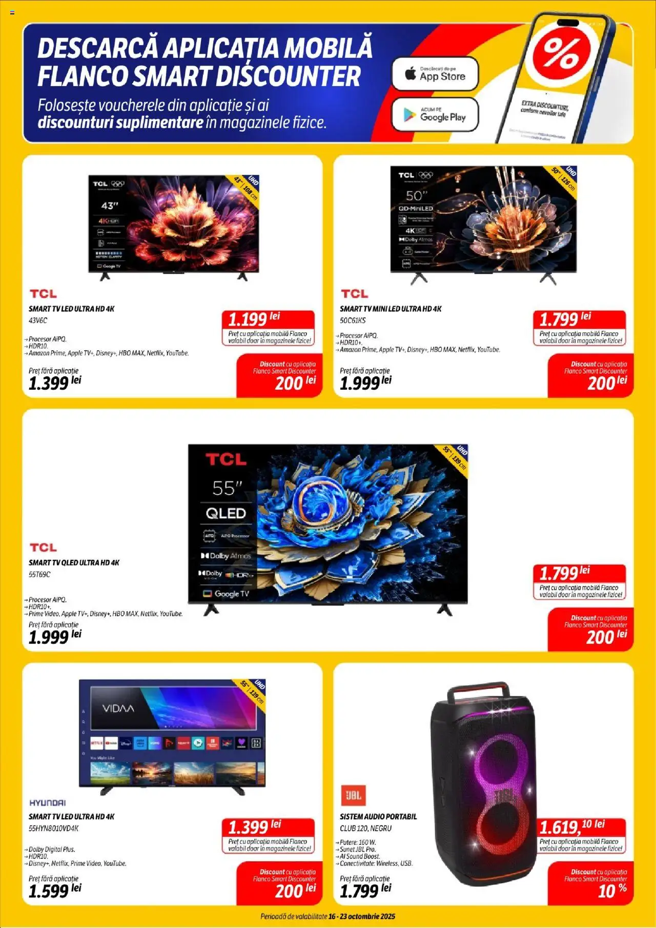 Catalog Flanco 16 - 22 Octombrie 2025 | Pagina 7 | Produse: Audio, Babak, Apple, Sistem audio