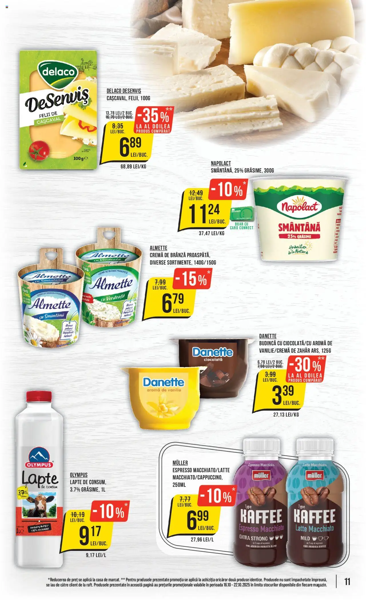 Catalog Mega Image 16 - 21 Octombrie 2025 | Pagina 11 | Produse: Light Kedi Konservesi, Cașcaval, Brânză, Cremă de brânză