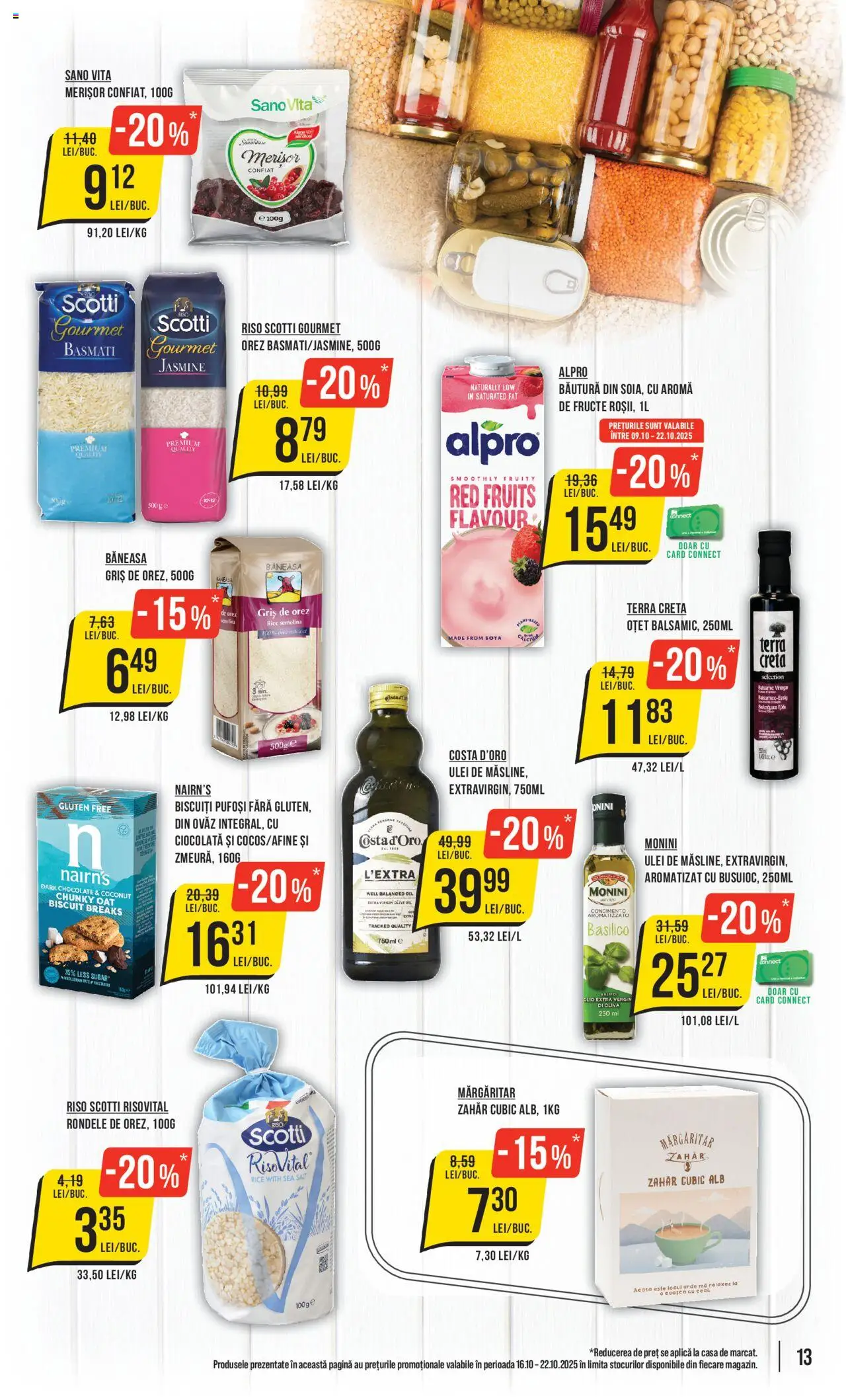 Catalog Mega Image 16 - 21 Octombrie 2025 | Pagina 13 | Produse: Ciocolată, Oțet, Orez, Zahăr