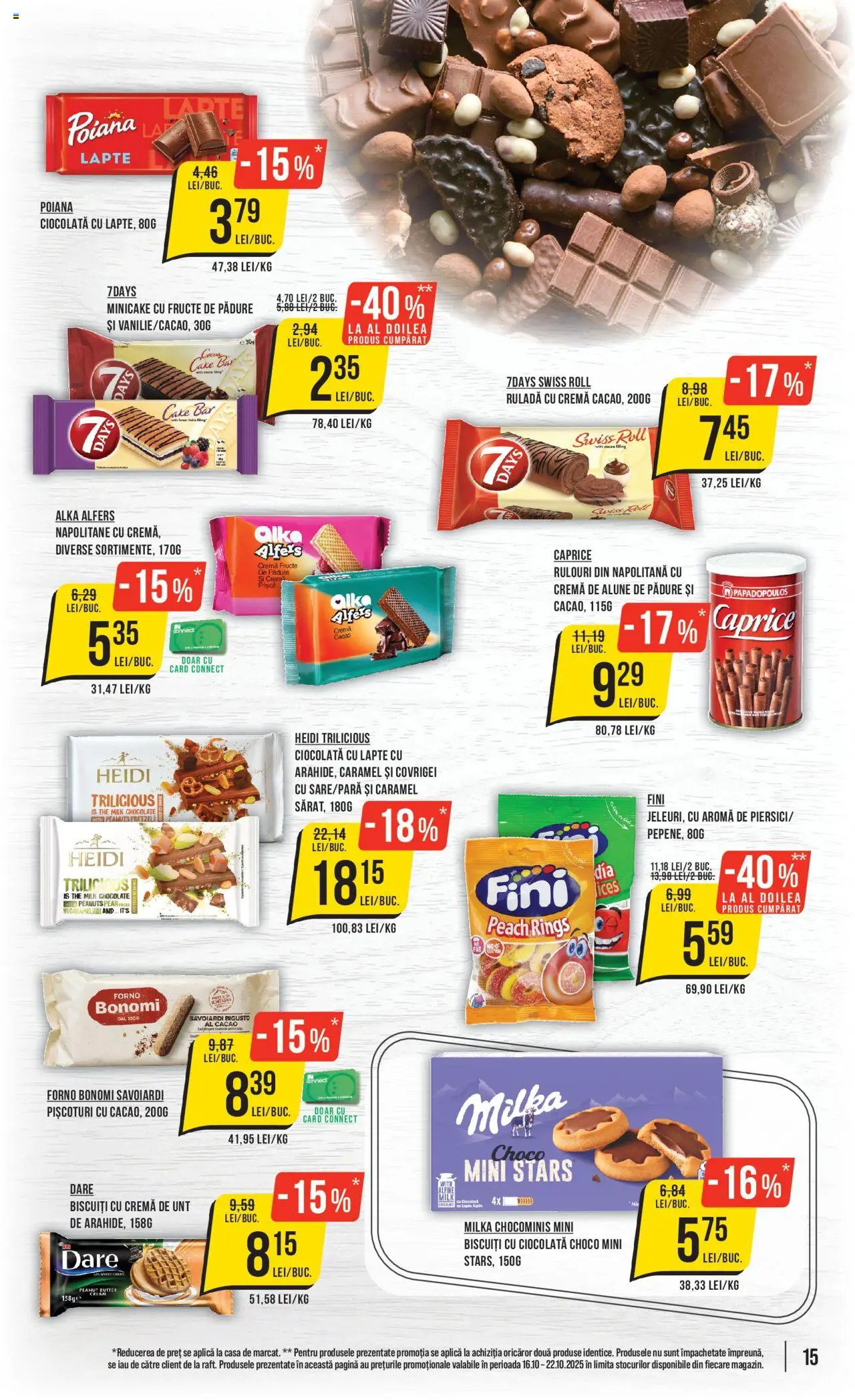 Catalog Mega Image 16 - 21 Octombrie 2025 | Pagina 15 | Produse: Cremă, Ciocolată, Cacao, Fructe