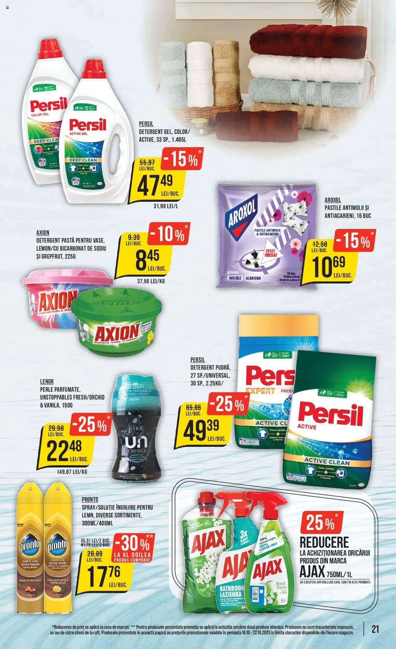 Catalog Mega Image 16 - 21 Octombrie 2025 | Pagina 21 | Produse: Pomelo, Top, Akrilik boya, Detergent
