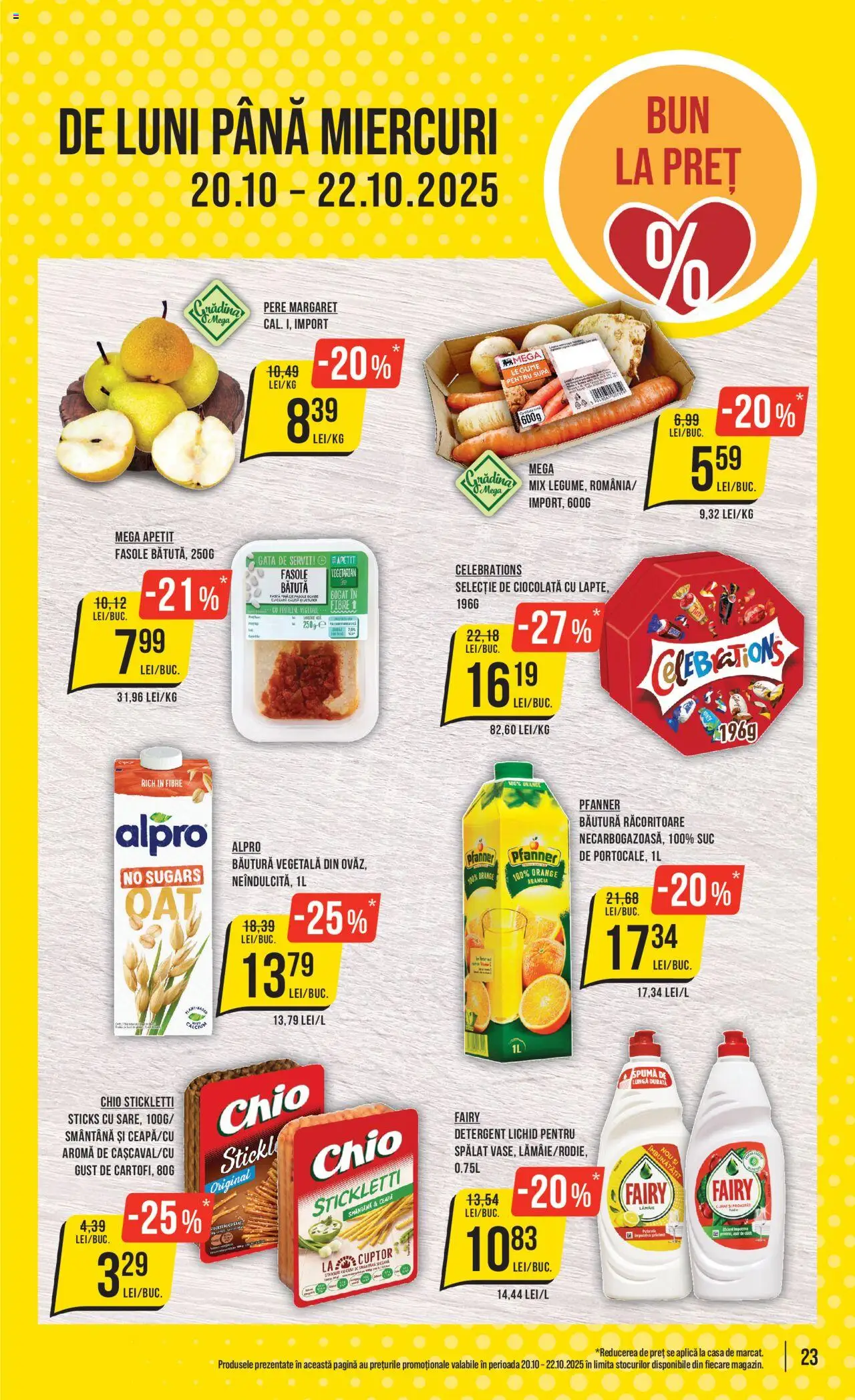 Catalog Mega Image 16 - 21 Octombrie 2025 | Pagina 23 | Produse: Masaüstü kılıfı, Cuptor, Suc, Detergent