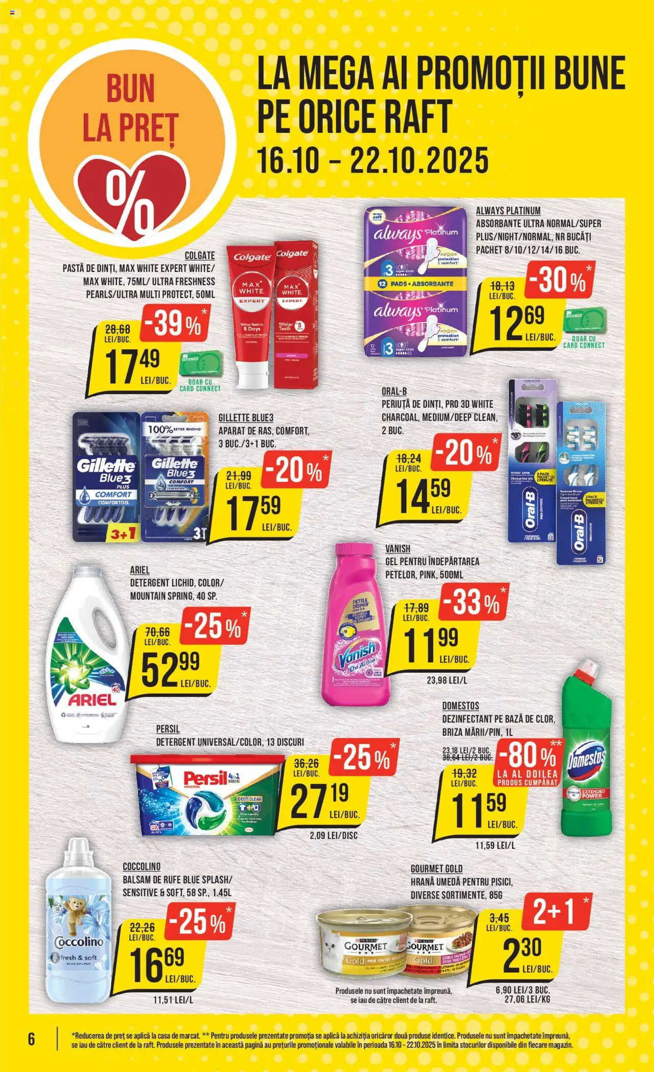 Catalog Mega Image 16 - 21 Octombrie 2025 | Pagina 6 | Produse: Pomelo, Raft, Pate, Balsam