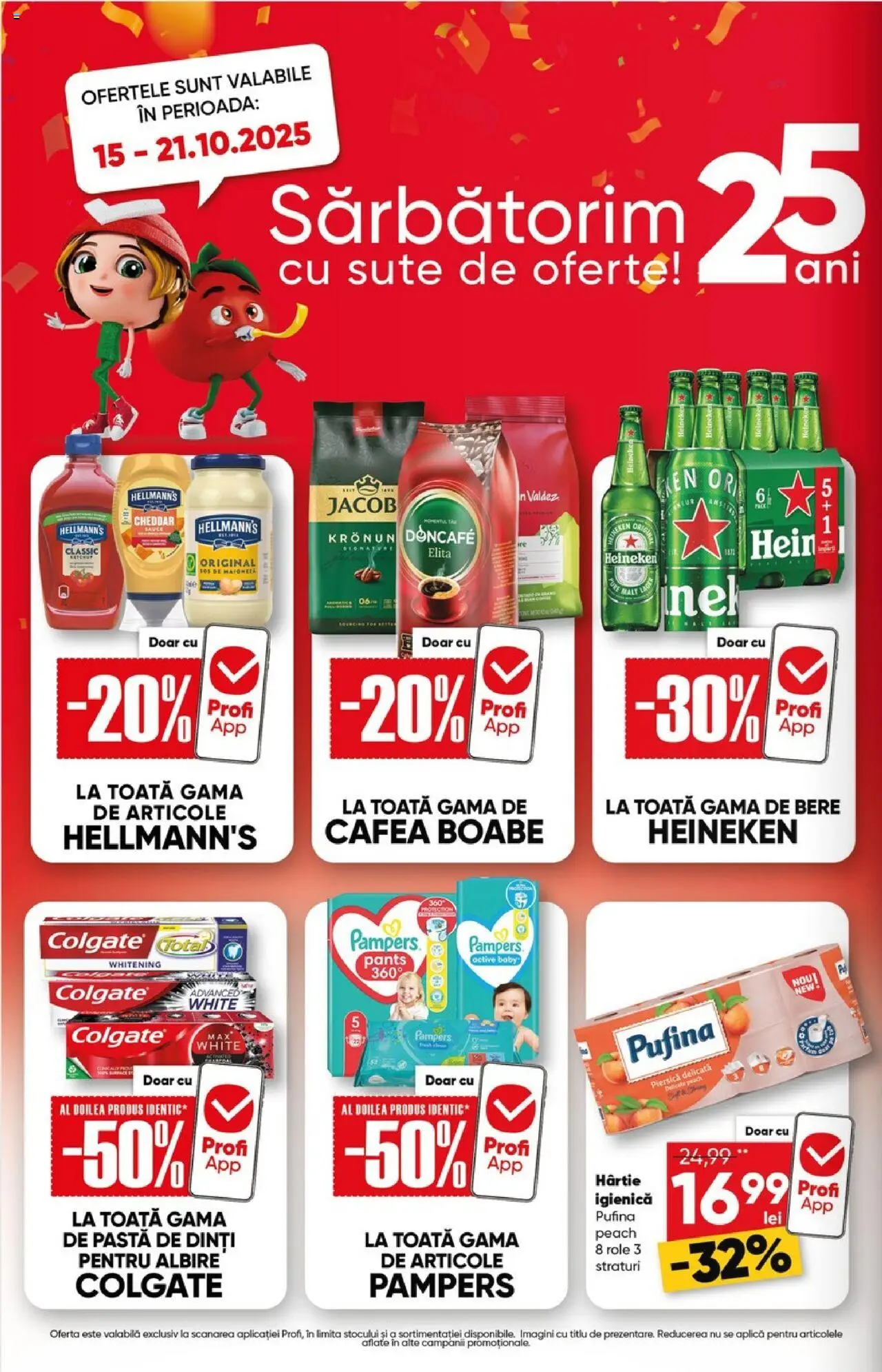 Catalog Profi 15 - 27 Octombrie 2025 | Pagina 2 | Produse: Piersică, Role, Cafea, Bere